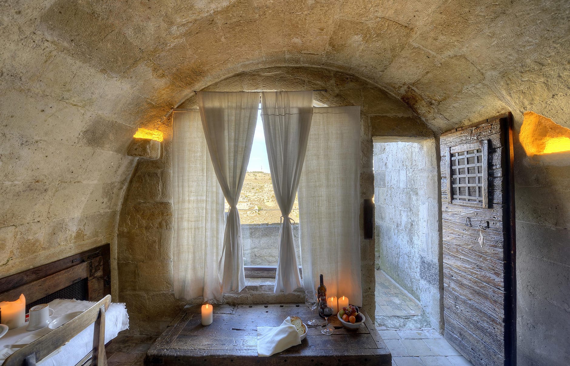 Sextantio Le Grotte Della Civita, Italy. Hotel Review by TravelPlusStyle. Photo © Sextantio