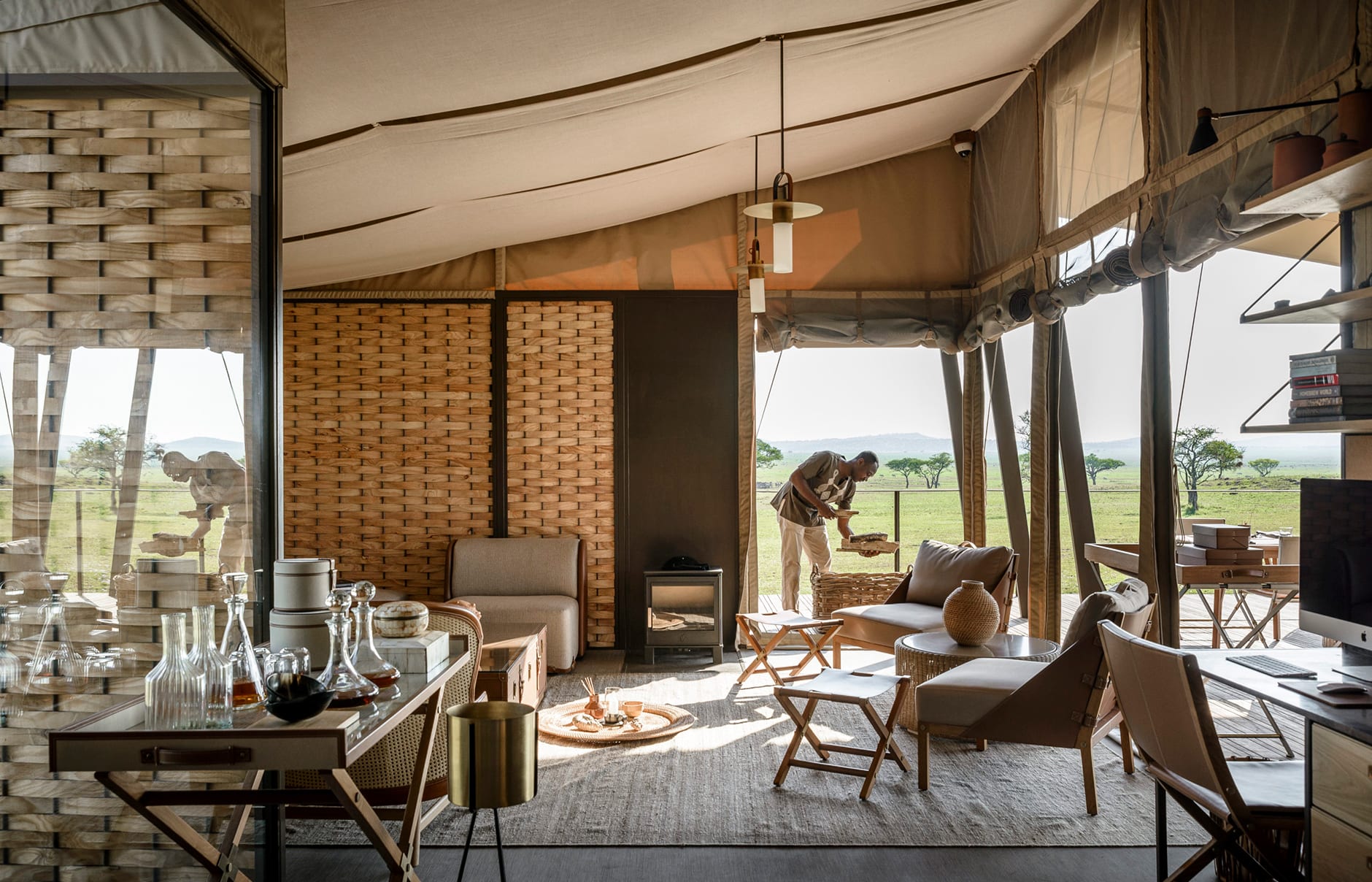 Singita Sabora Tented Camp - Grumeti Serengeti, Tanzania. Hotel Review by TravelPlusStyle. Photo © Singita