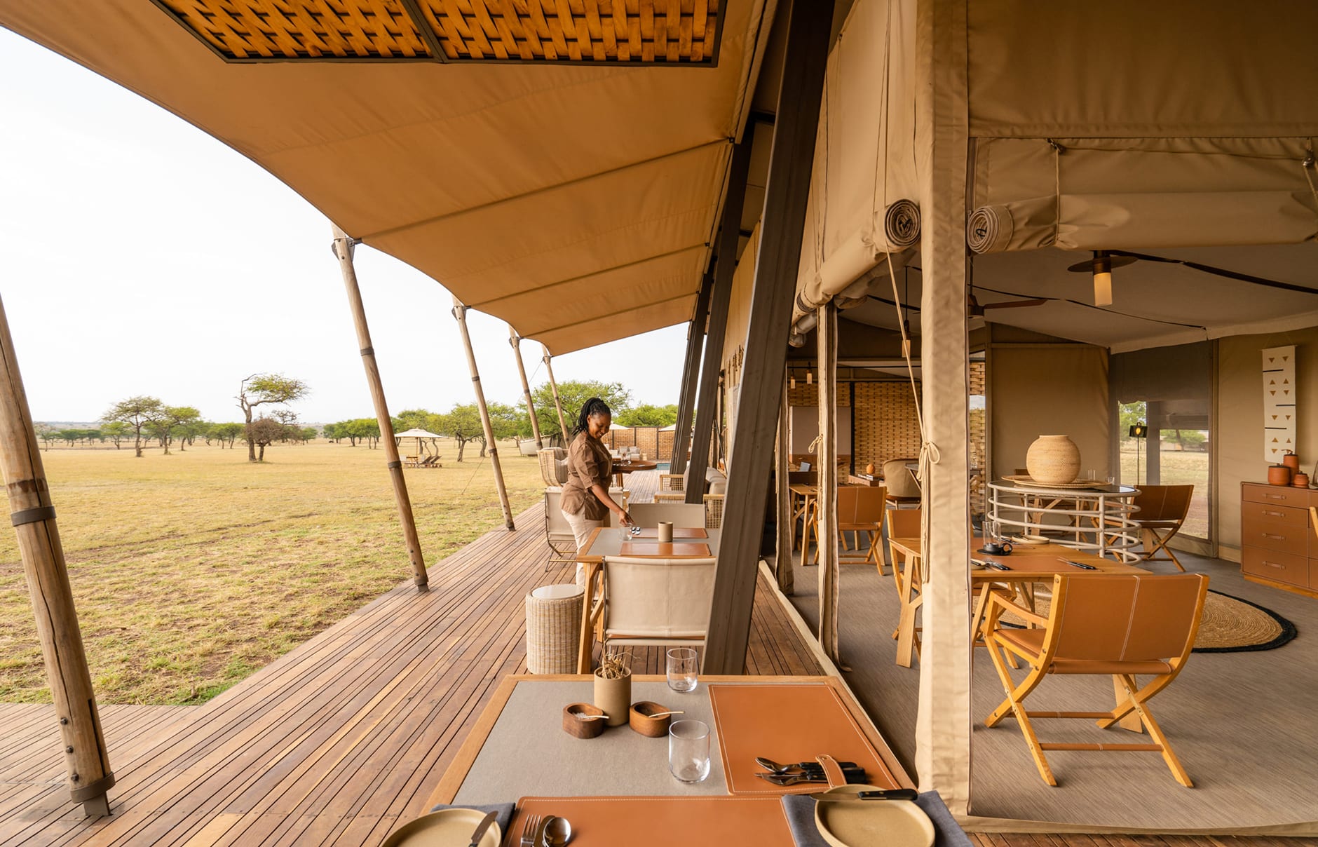 Singita Sabora Tented Camp - Grumeti Serengeti, Tanzania. Hotel Review by TravelPlusStyle. Photo © Singita