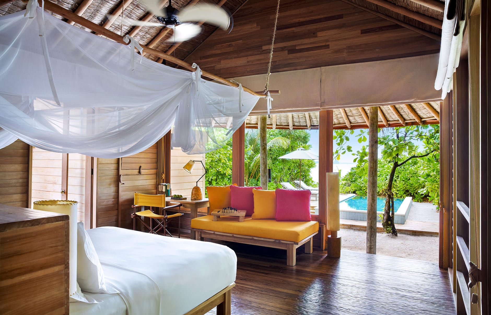 Six Senses Laamu, Maldives. Luxury Hotel Review by TravelPlusStyle. Photo © Six Senses Resorts & Spas 