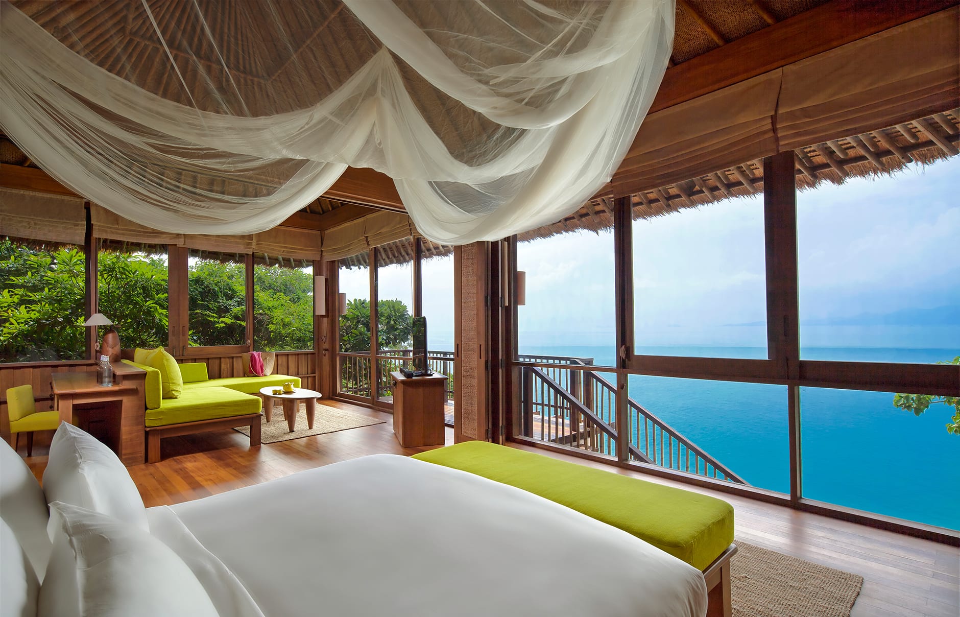 Ocean Front Pool Villa. Six Senses Samui, Thailand. Hotel Review by TravelPlusStyle. Photo © Six Senses Resorts & Spas