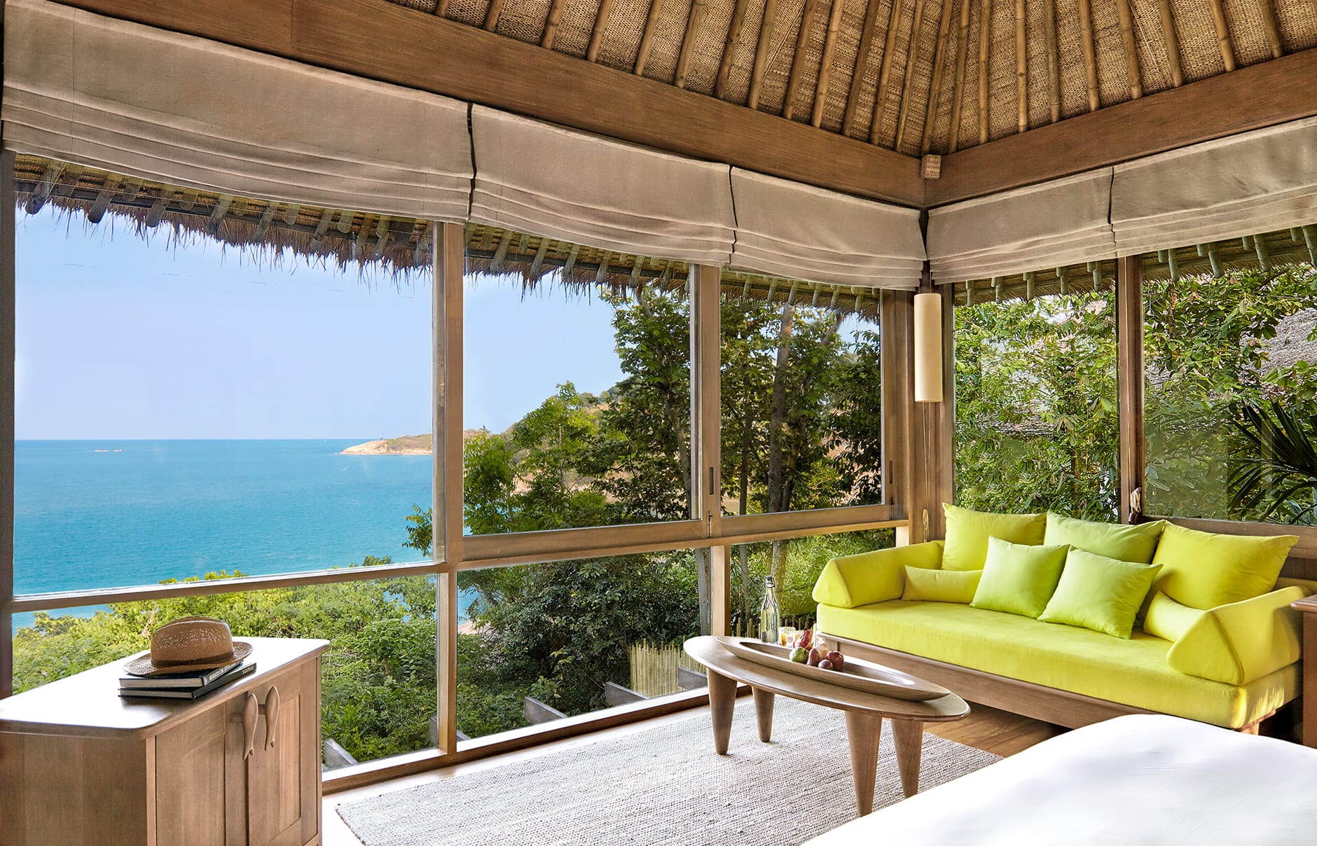 Ocean View Pool Villa. Six Senses Samui, Thailand. Hotel Review by TravelPlusStyle. Photo © Six Senses Resorts & Spas