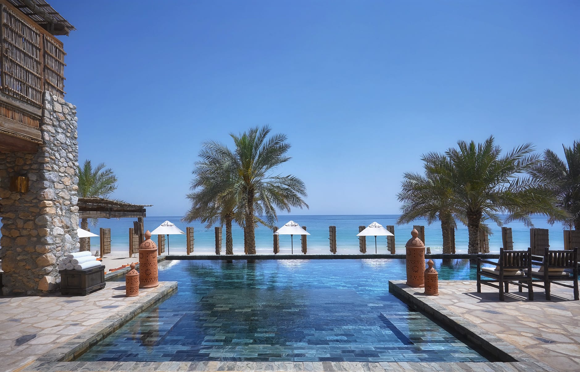 Six Senses Zighy Bay, Musandam Peninsula, Oman. Luxury Hotel Review by TravelPlusStyle. Photo © Six Senses