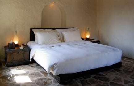 Bedroom. Six Senses Zighy Bay, Oman