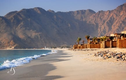The Beach. Six Senses Zighy Bay, Oman