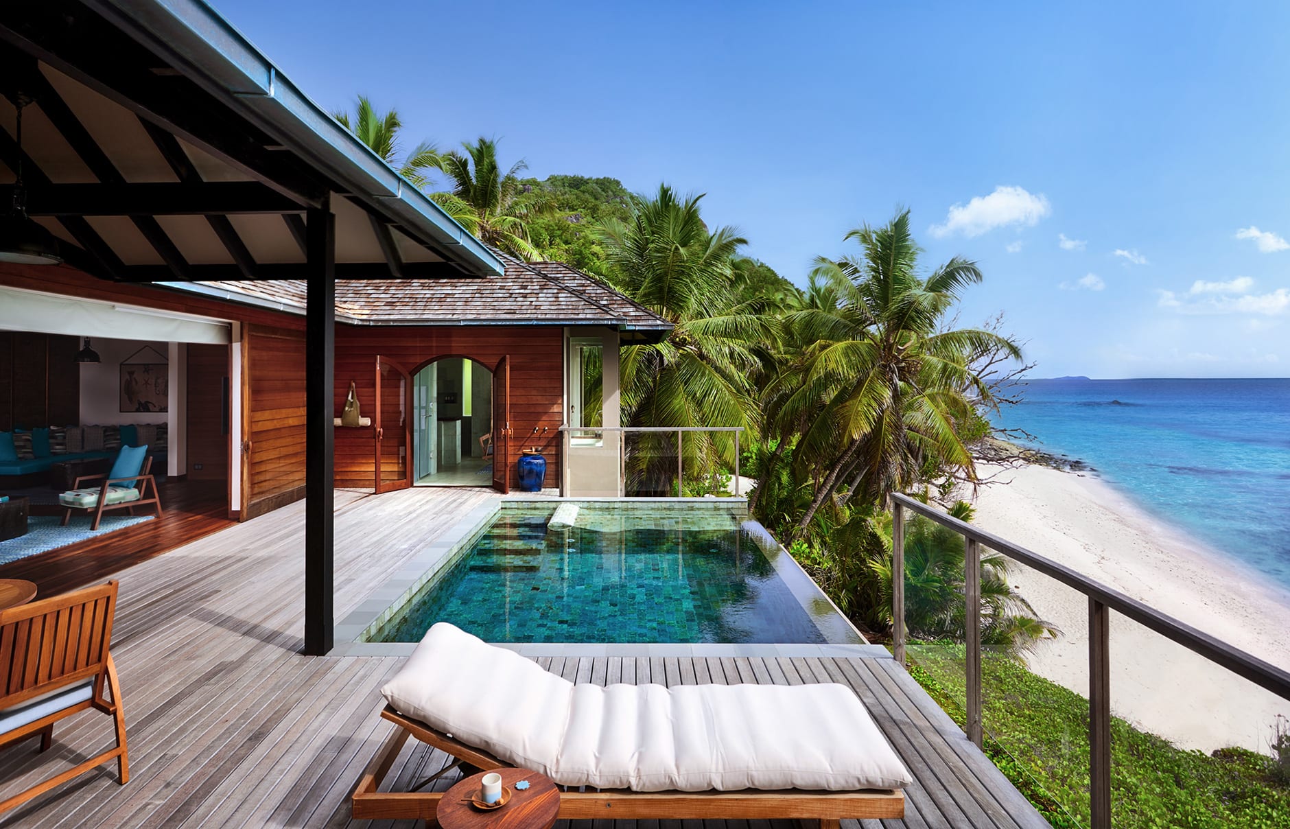 Six Senses Zil Pasyon, Félicité Island, Seychelles. Luxury Hotel Review by TravelPlusStyle. Photo © Six Senses 