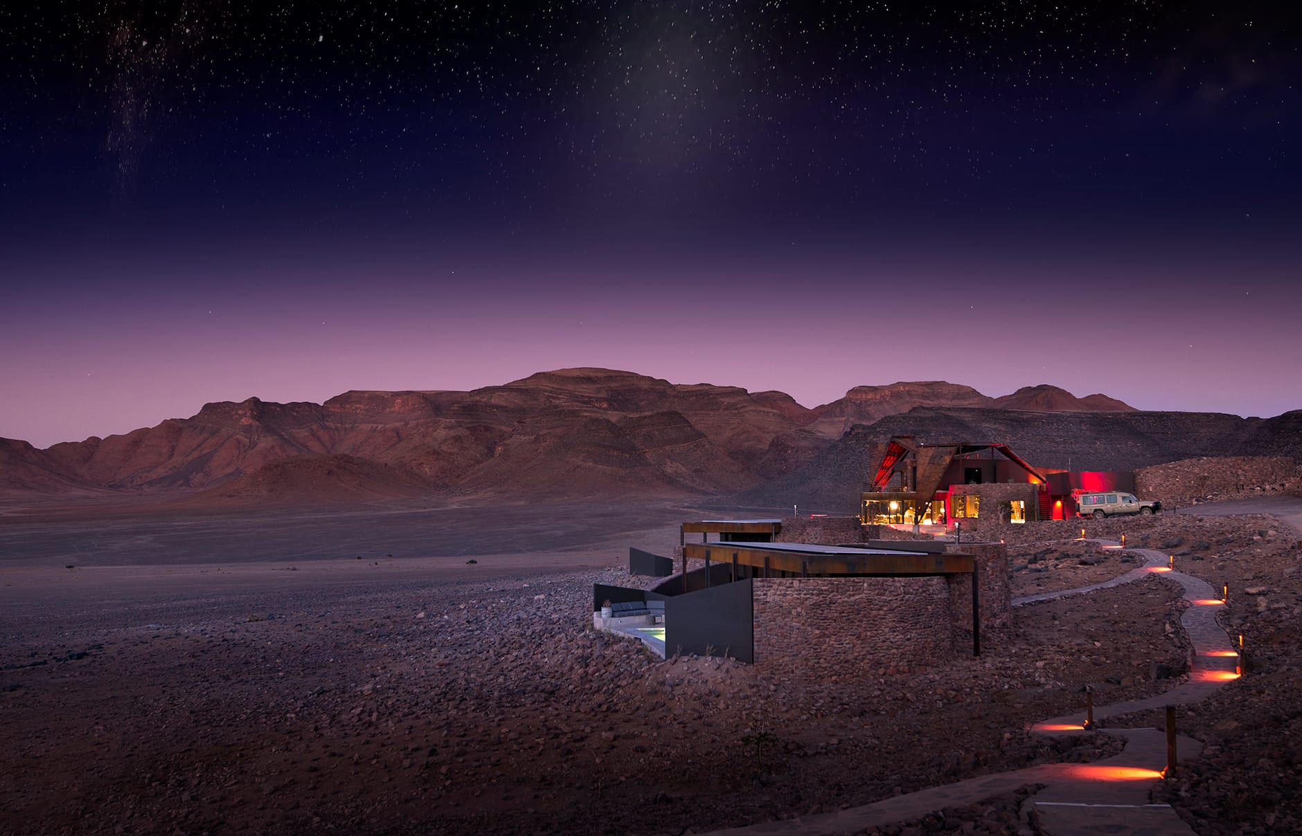 &Beyond-Sossusvlei Desert Lodge, Namibia. Review by TravelPlusStyle. Photo © &Beyond