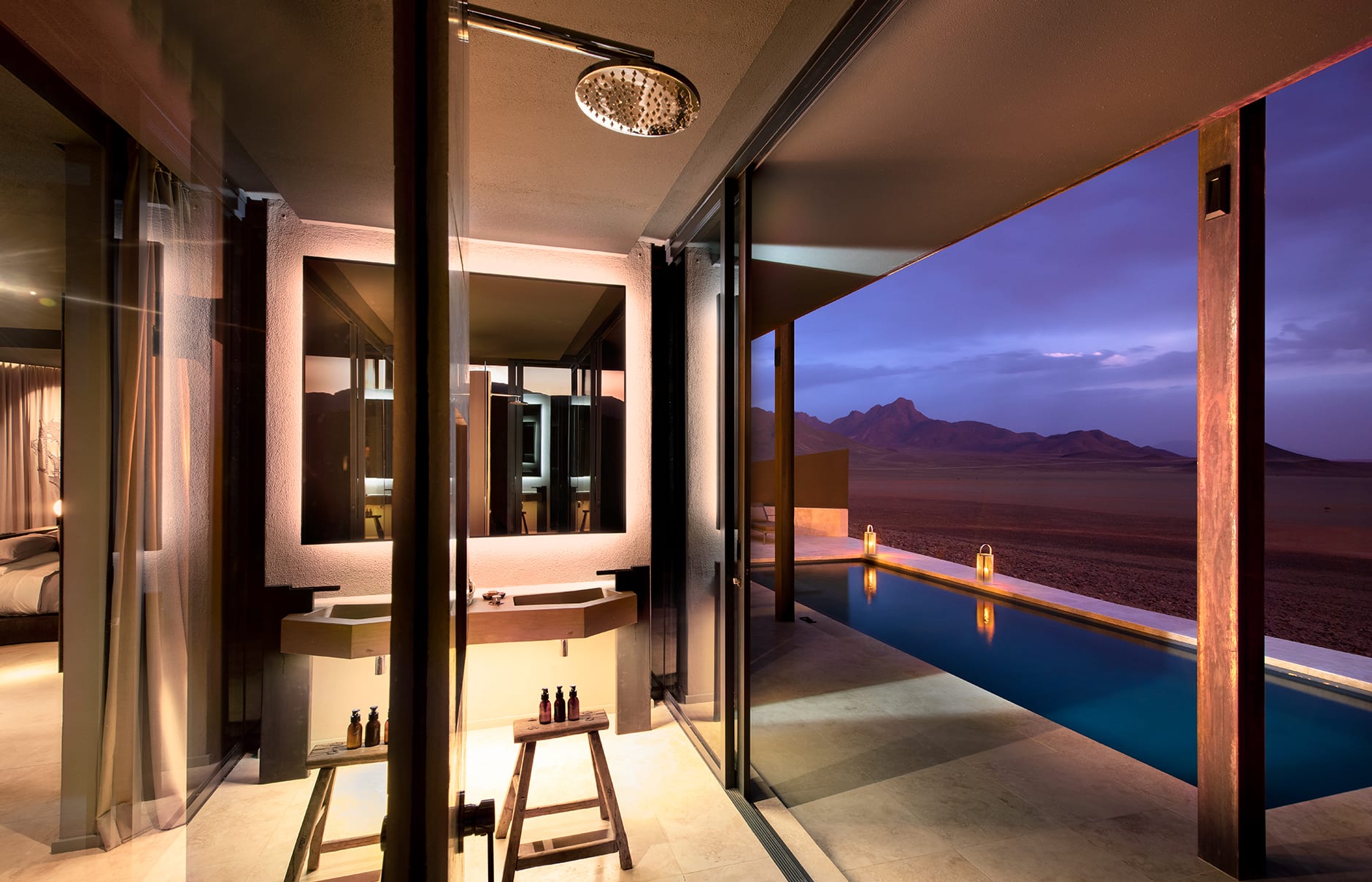 &Beyond-Sossusvlei Desert Lodge, Namibia. Review by TravelPlusStyle. Photo © &Beyond