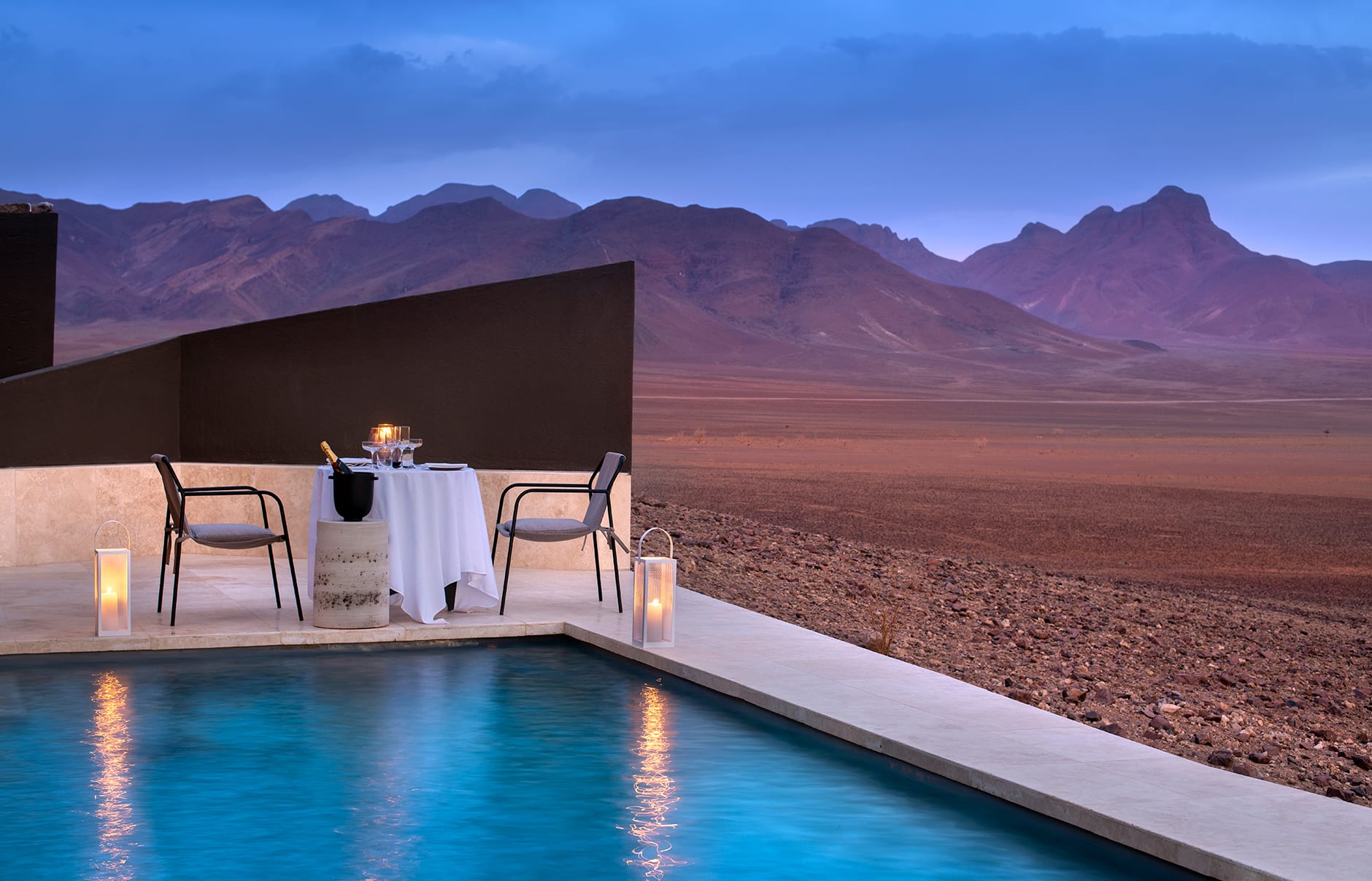 &Beyond-Sossusvlei Desert Lodge, Namibia. Review by TravelPlusStyle. Photo © &Beyond