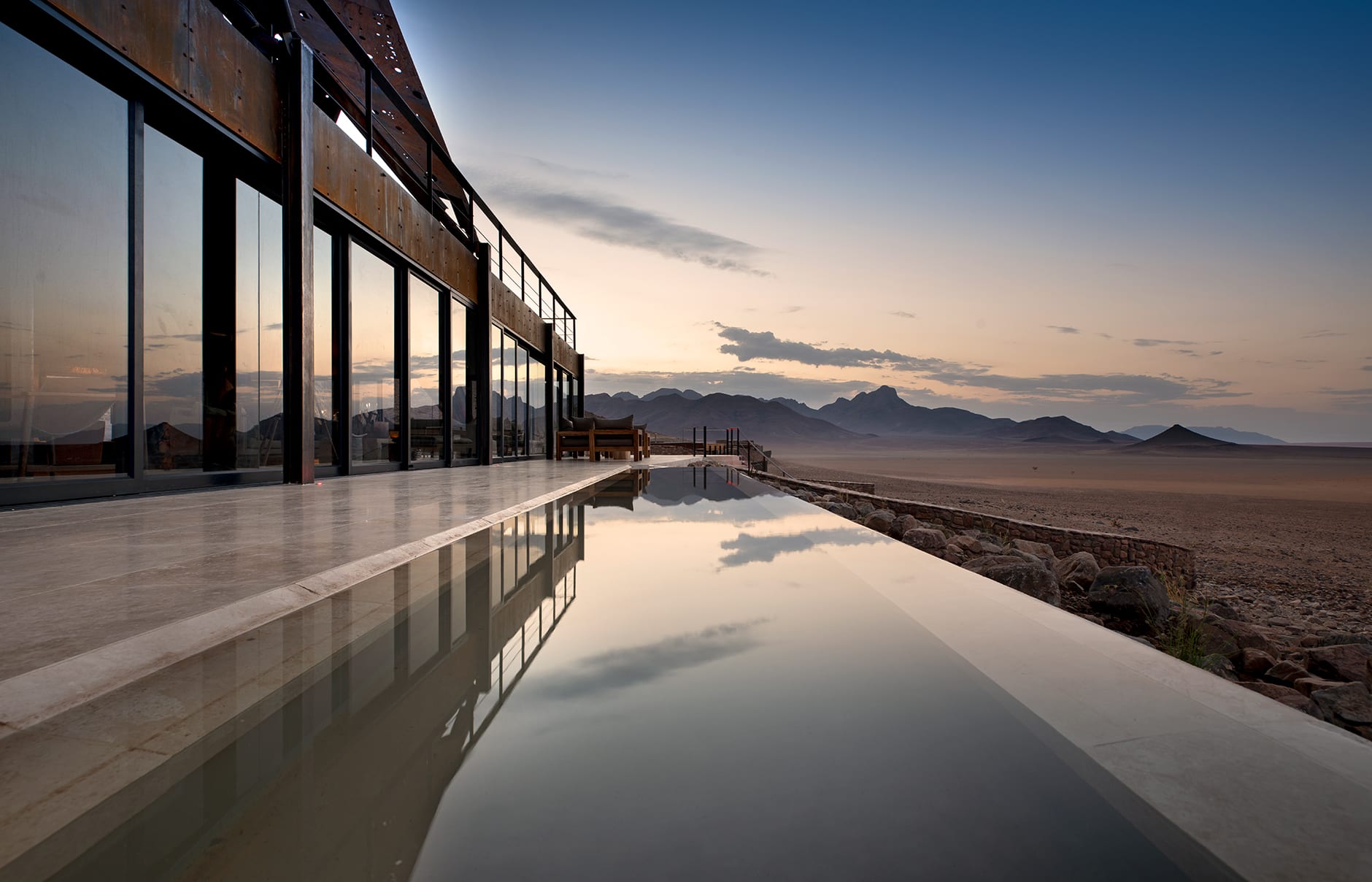 &Beyond-Sossusvlei Desert Lodge, Namibia. Review by TravelPlusStyle. Photo © &Beyond