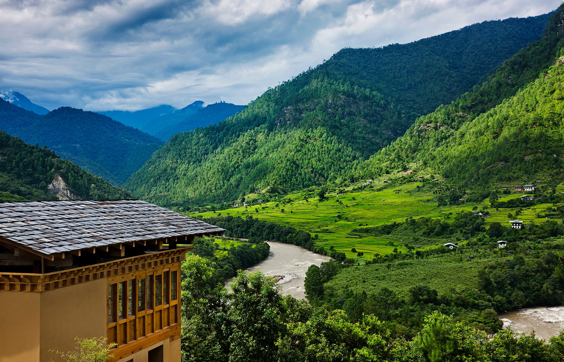 COMO Uma Punakha, Bhutan. Hotel Review by TravelPlusStyle. Photo © COMO Hotels and Resorts