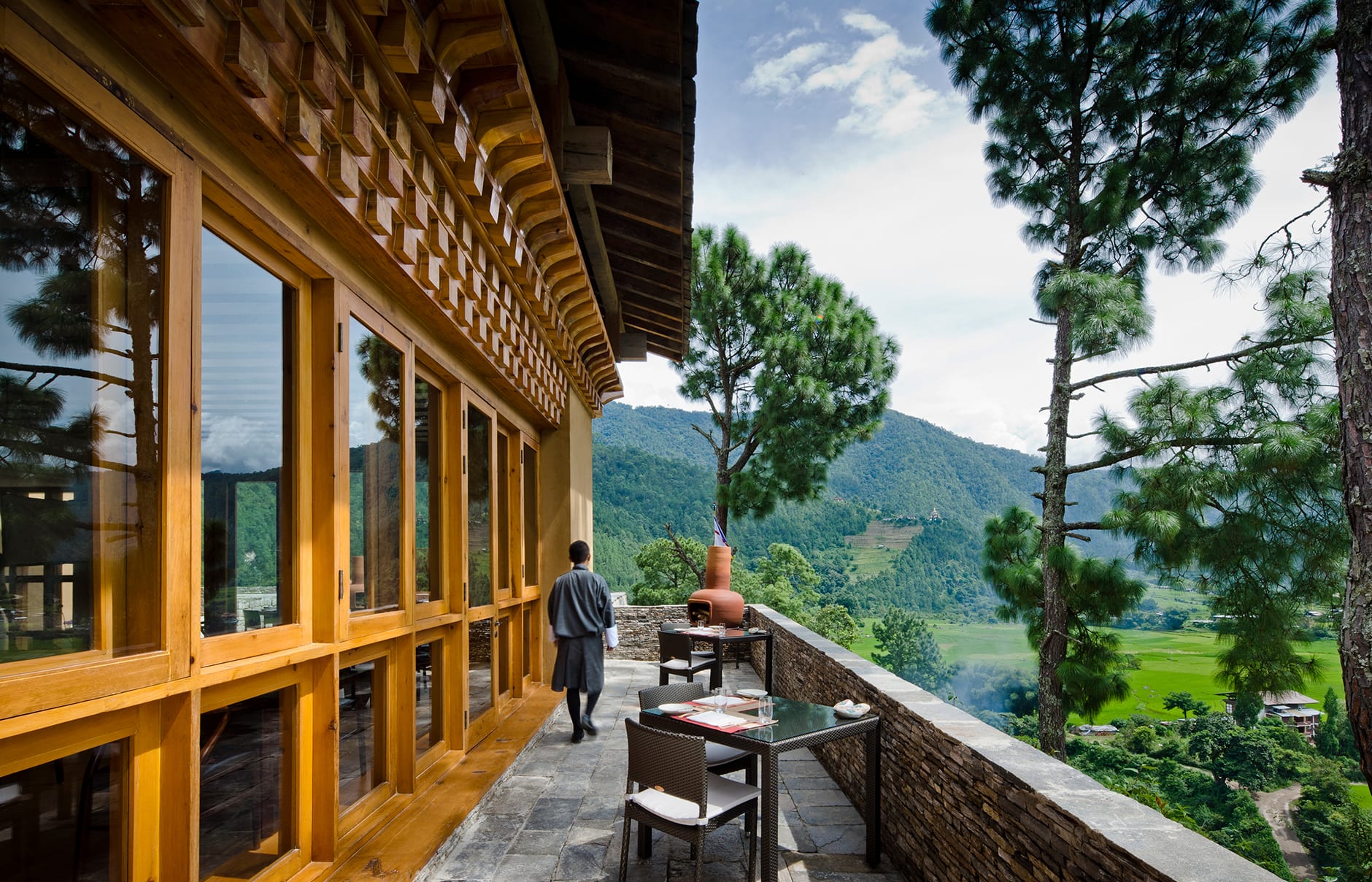 COMO Uma Punakha, Bhutan. Hotel Review by TravelPlusStyle. Photo © COMO Hotels and Resorts