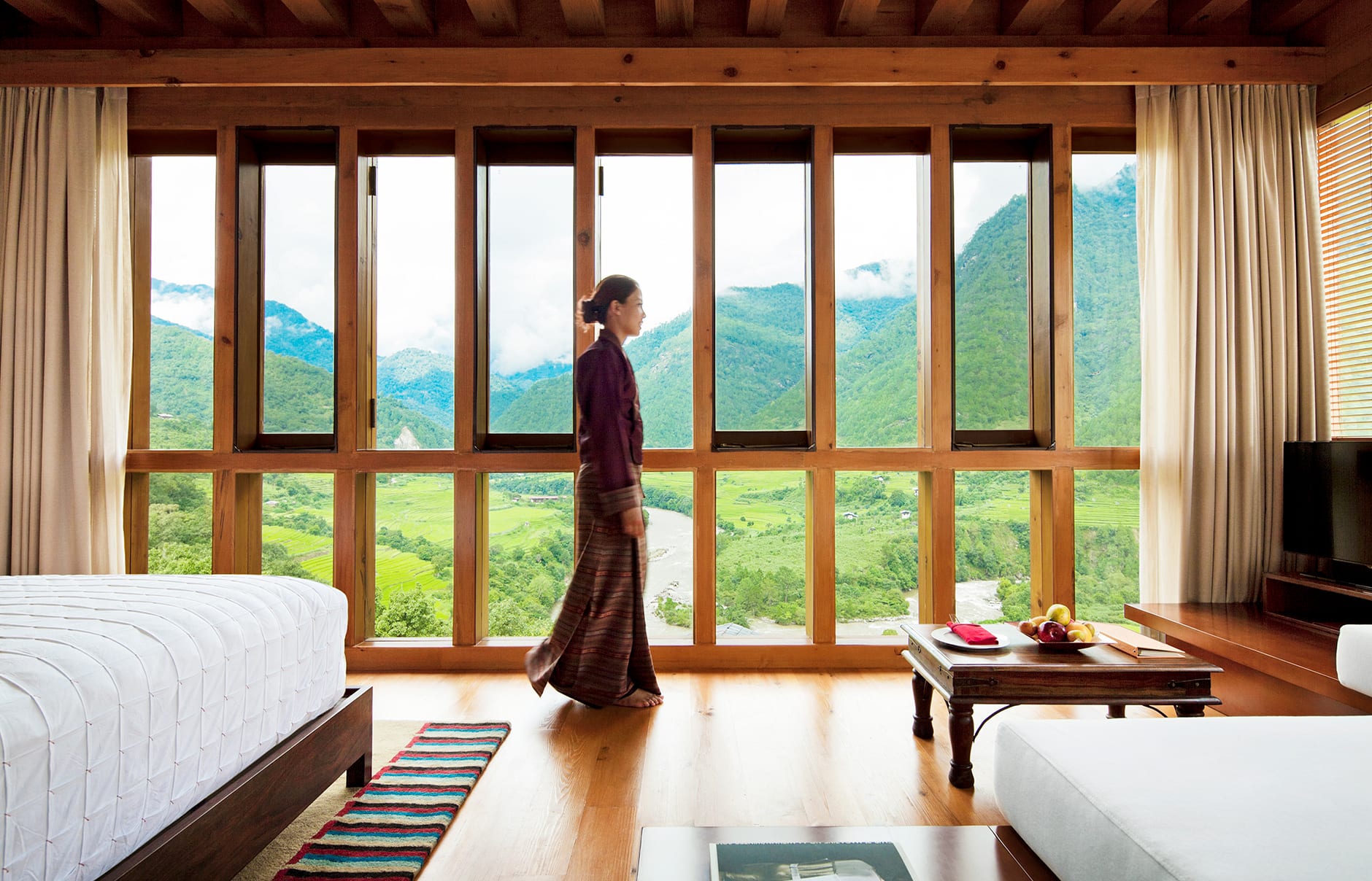 COMO Uma Punakha, Bhutan. Hotel Review by TravelPlusStyle. Photo © COMO Hotels and Resorts