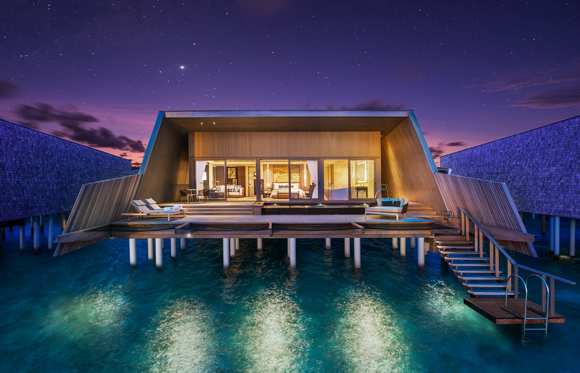 The St. Regis Maldives Vommuli Resort, Maldives. Hotel Review by TravelPlusStyle. Photo © Marriott International