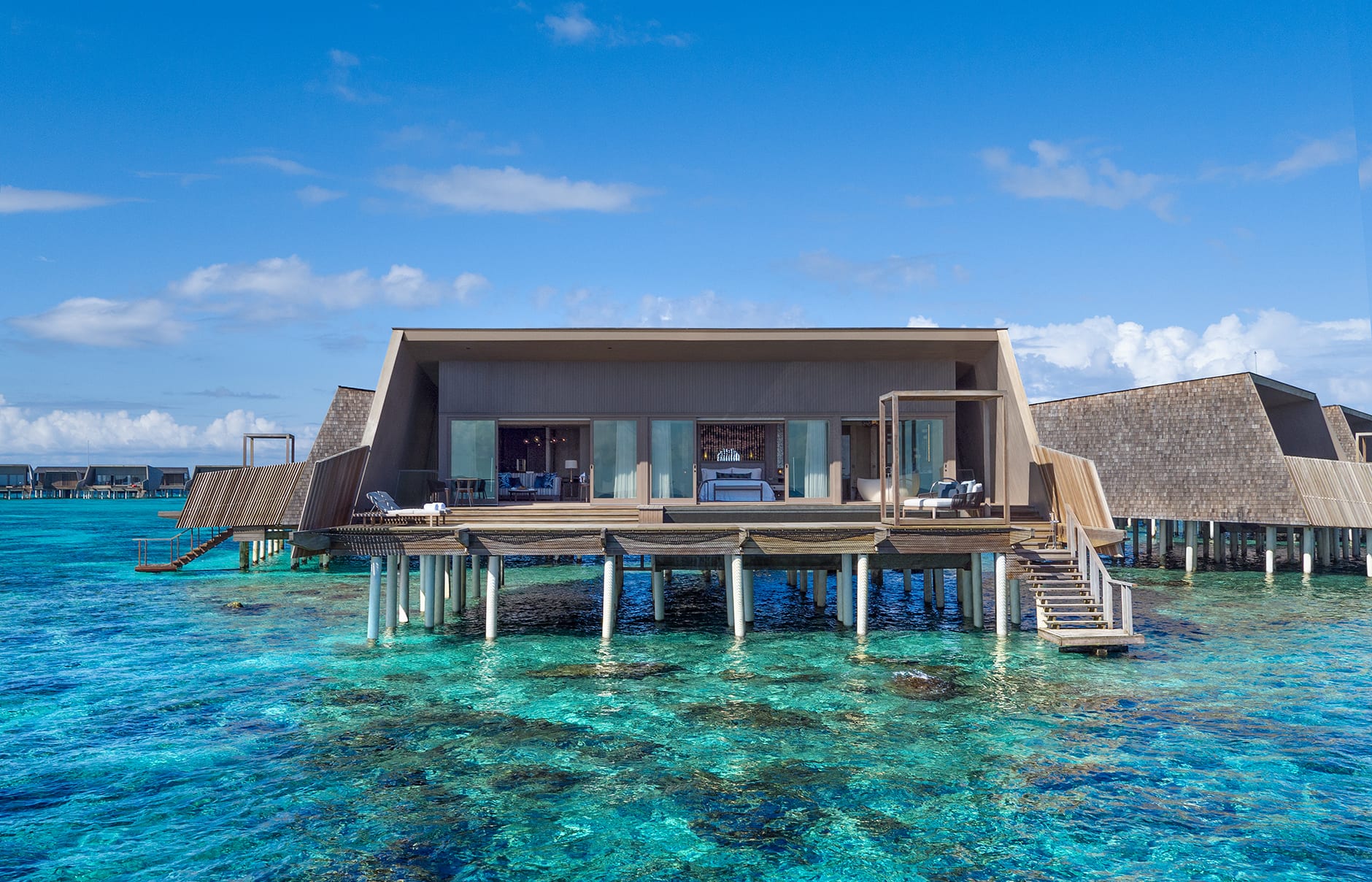 The St. Regis Maldives Vommuli Resort, Maldives. Hotel Review by TravelPlusStyle. Photo © Marriott International