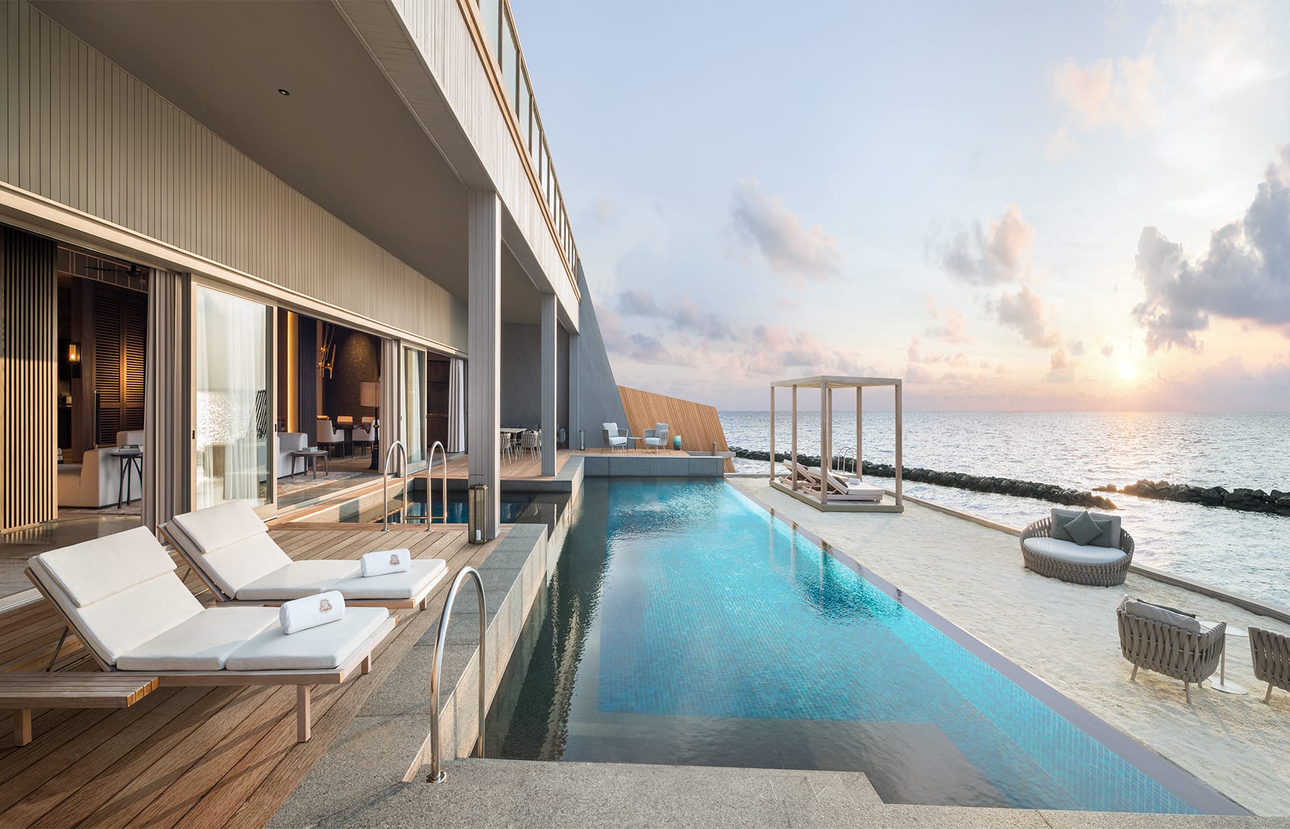 The St. Regis Maldives Vommuli Resort, Maldives. Hotel Review by TravelPlusStyle. Photo © Marriott International