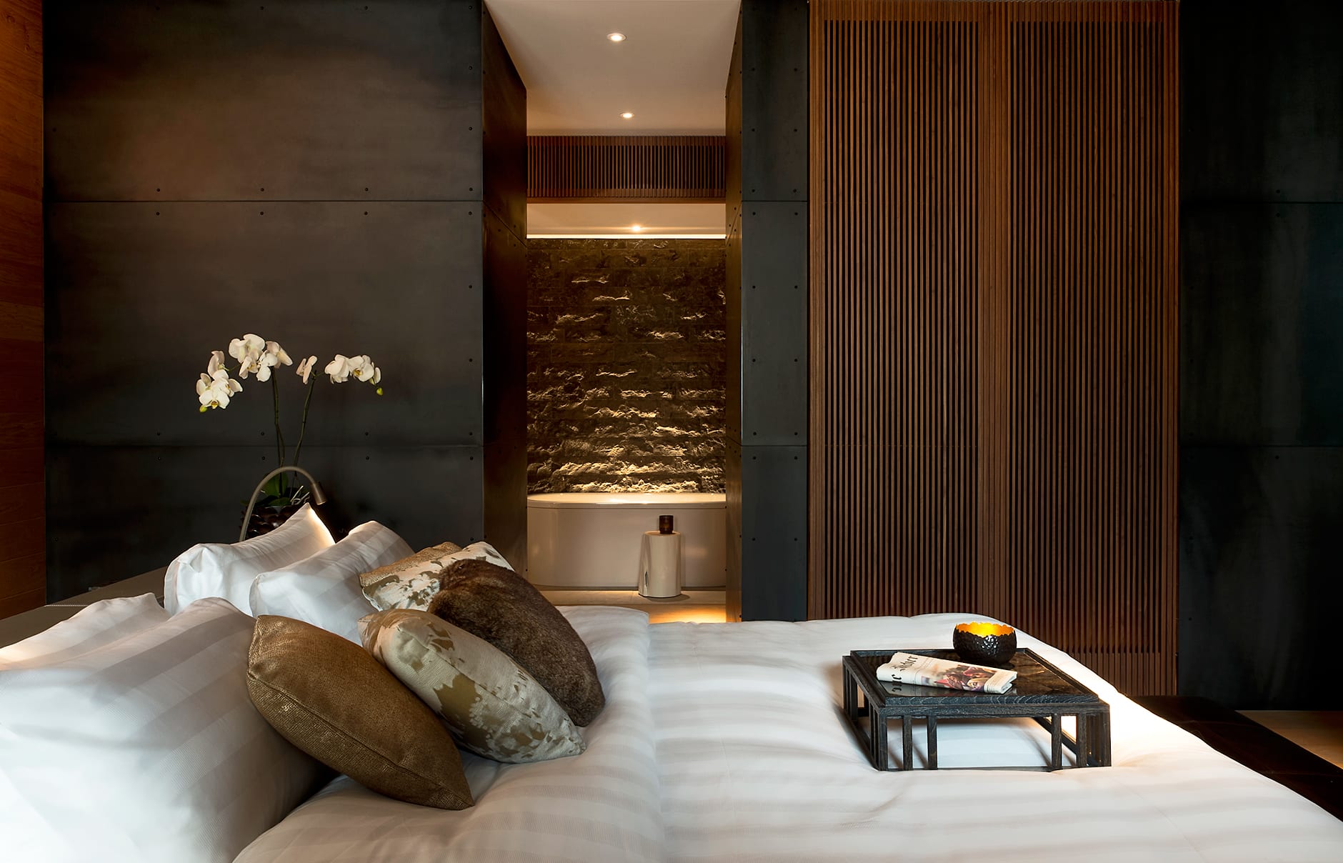 The Chedi Andermatt, Switzerland. Hotel Review. Photo © GHM