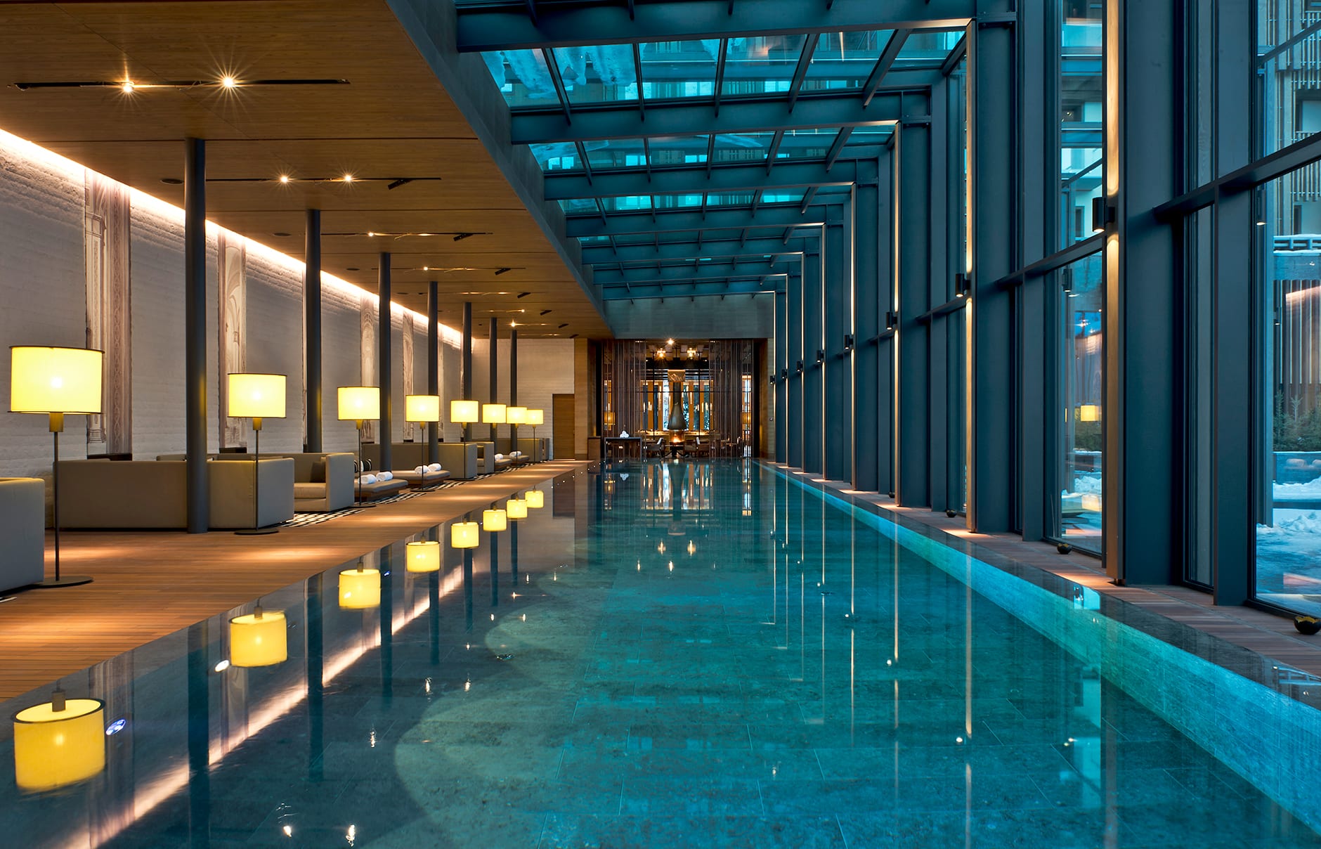 The Chedi Andermatt, Switzerland. Hotel Review. Photo © GHM