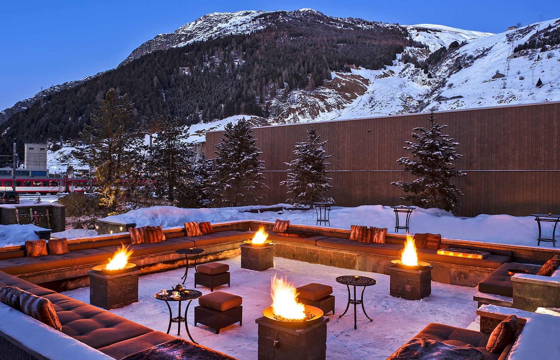 The Chedi Andermatt, Switzerland. Hotel Review. Photo © GHM