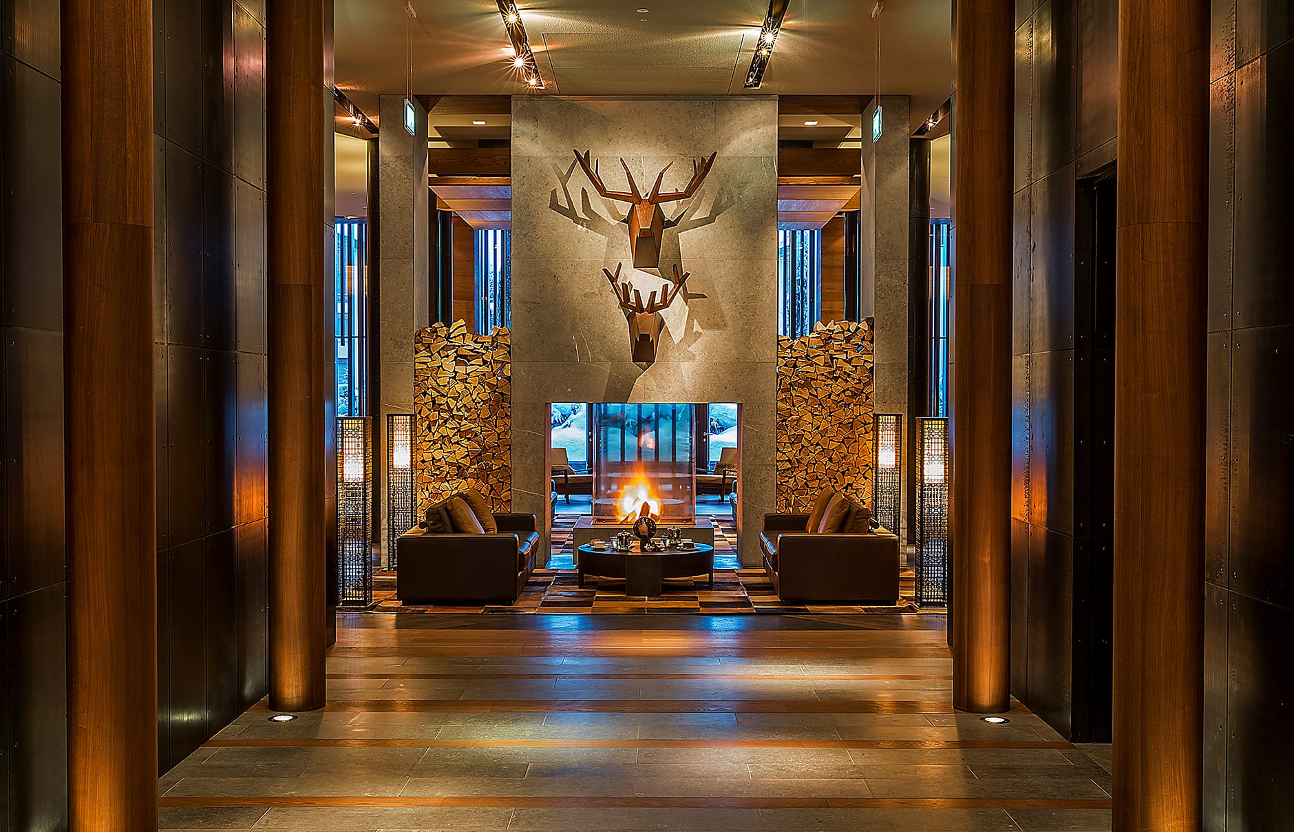 The Chedi Andermatt, Switzerland. Hotel Review. Photo © GHM