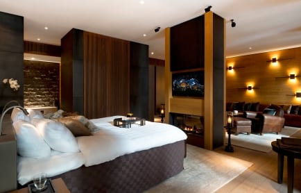 Deluxe RoomThe Chedi Andermatt, Switzerland. © GHM