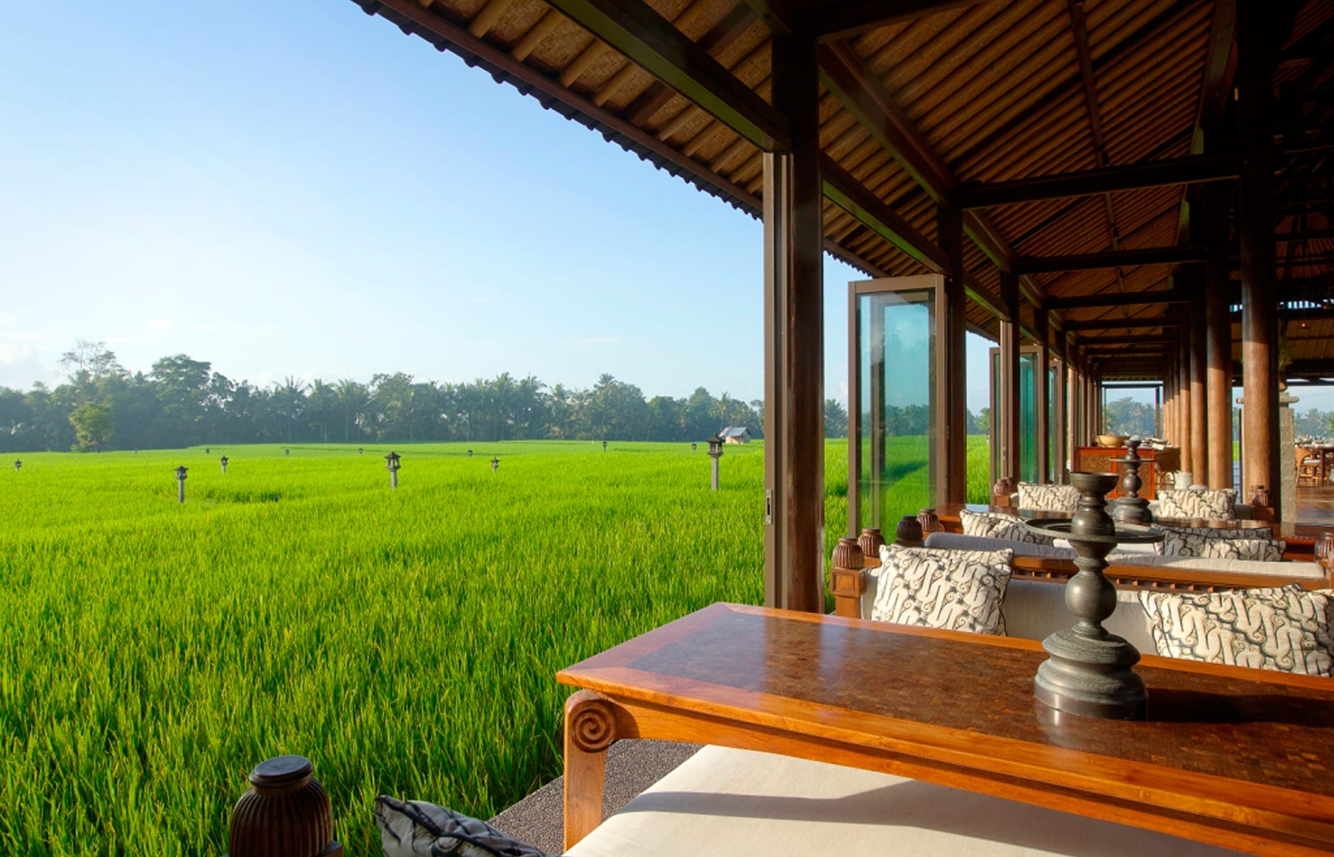Tanah Gajah, a Resort by Hadiprana, Ubud, Bali. Hotel Review by TravelPlusStyle. Photo © Tanah Gajah 31836537-h1-the-club-lounge-2
