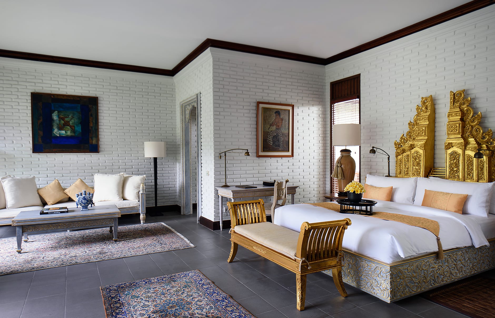 Tanah Gajah, a Resort by Hadiprana, Ubud, Bali. Hotel Review by TravelPlusStyle. Photo © Tanah Gajah 67210038-h1-ctg-rooms-hadiprana_villa-master_bedroom_01