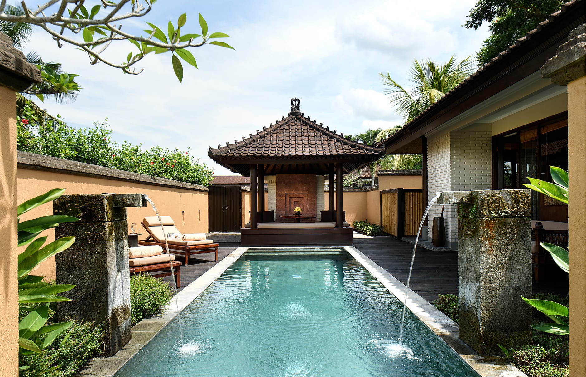 Tanah Gajah, a Resort by Hadiprana, Ubud, Bali. Hotel Review by TravelPlusStyle. Photo © Tanah Gajah rooms-1bedroom_pool_villa-private_pool_03