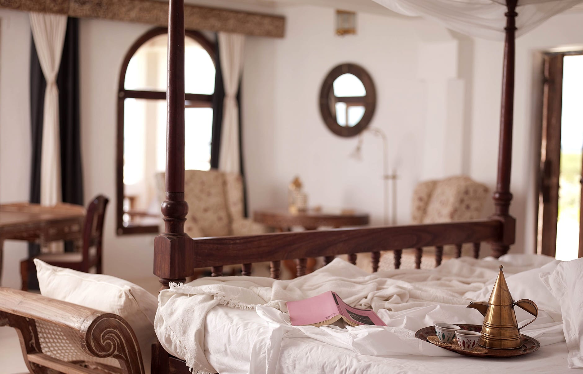 The Majlis, Lamu, Kenya. Hotel Review by TravelPlusStyle. Photo © The Majlis Hotel