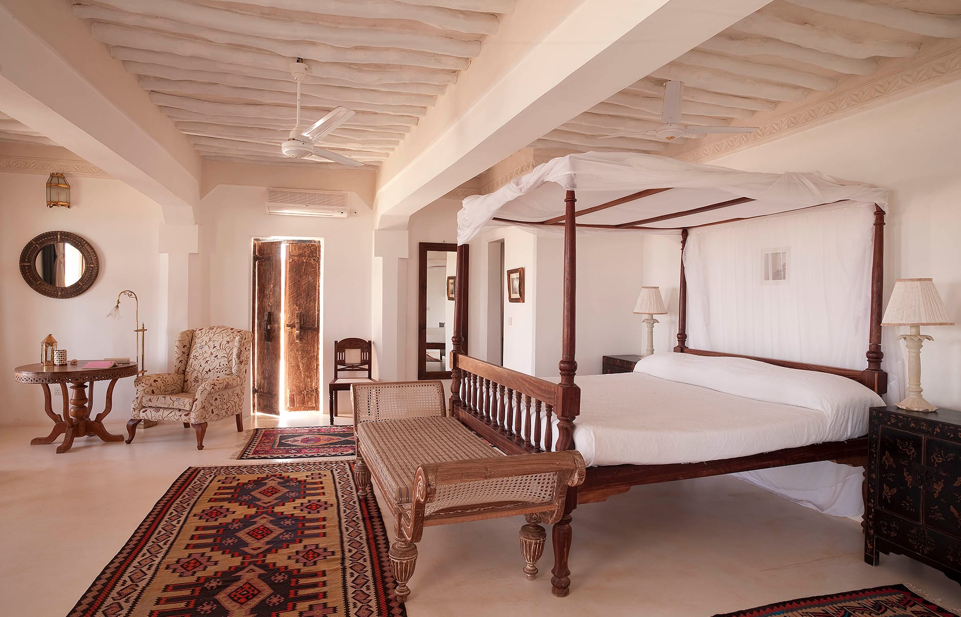 The Majlis, Lamu, Kenya. Hotel Review by TravelPlusStyle. Photo © The Majlis Hotel