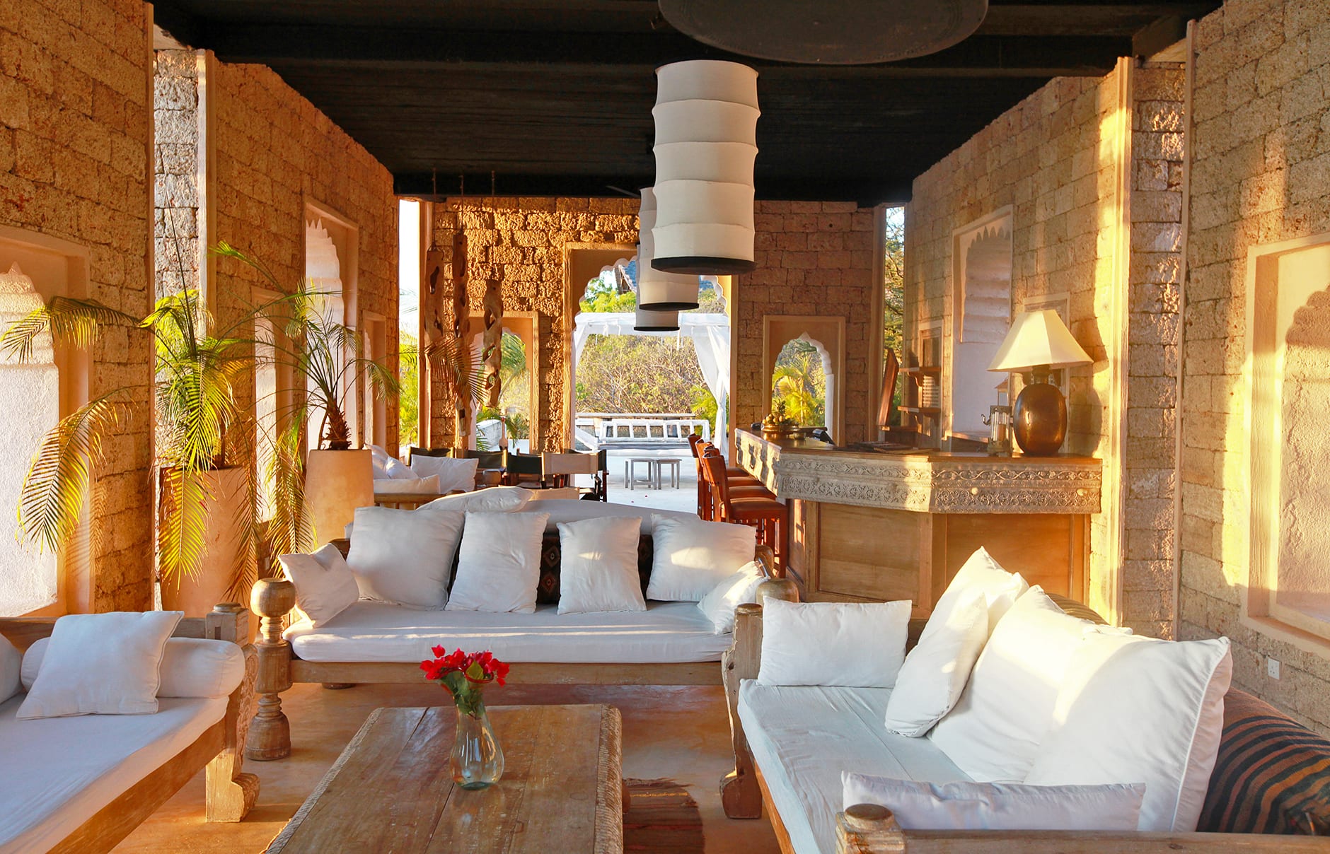 The Majlis, Lamu, Kenya. Hotel Review by TravelPlusStyle. Photo © The Majlis Hotel