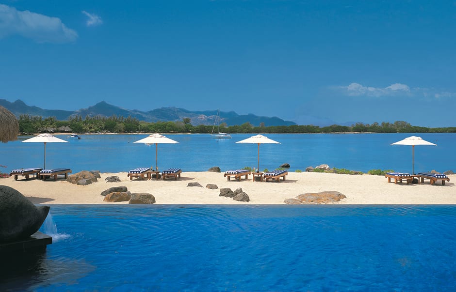 The Oberoi, Mauritius. Hotel Review by TravelPlusStyle. Photo © Oberoi Hotels & Resorts Adults Pool. The Oberoi, Mauritius. © Oberoi Hotels & Resorts