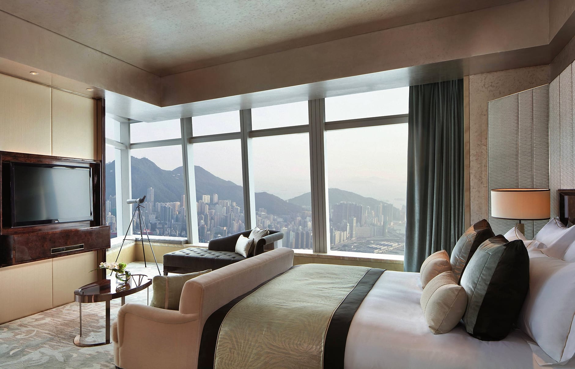 Ritz Carlton Hong Kong, Hong Kong. Hotel Review by TravelPlusStyle. Photo © The Ritz-Carlton Hotel Company