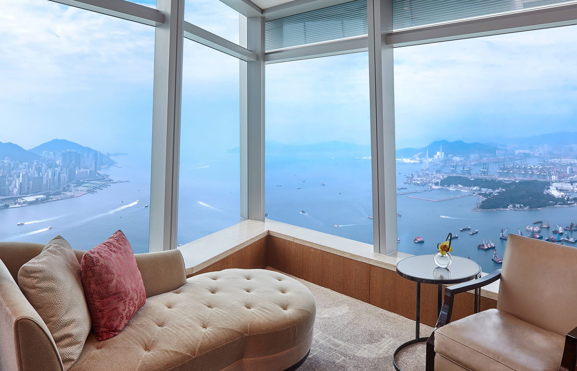 Ritz Carlton Hong Kong, Hong Kong. Hotel Review by TravelPlusStyle. Photo © The Ritz-Carlton Hotel Company