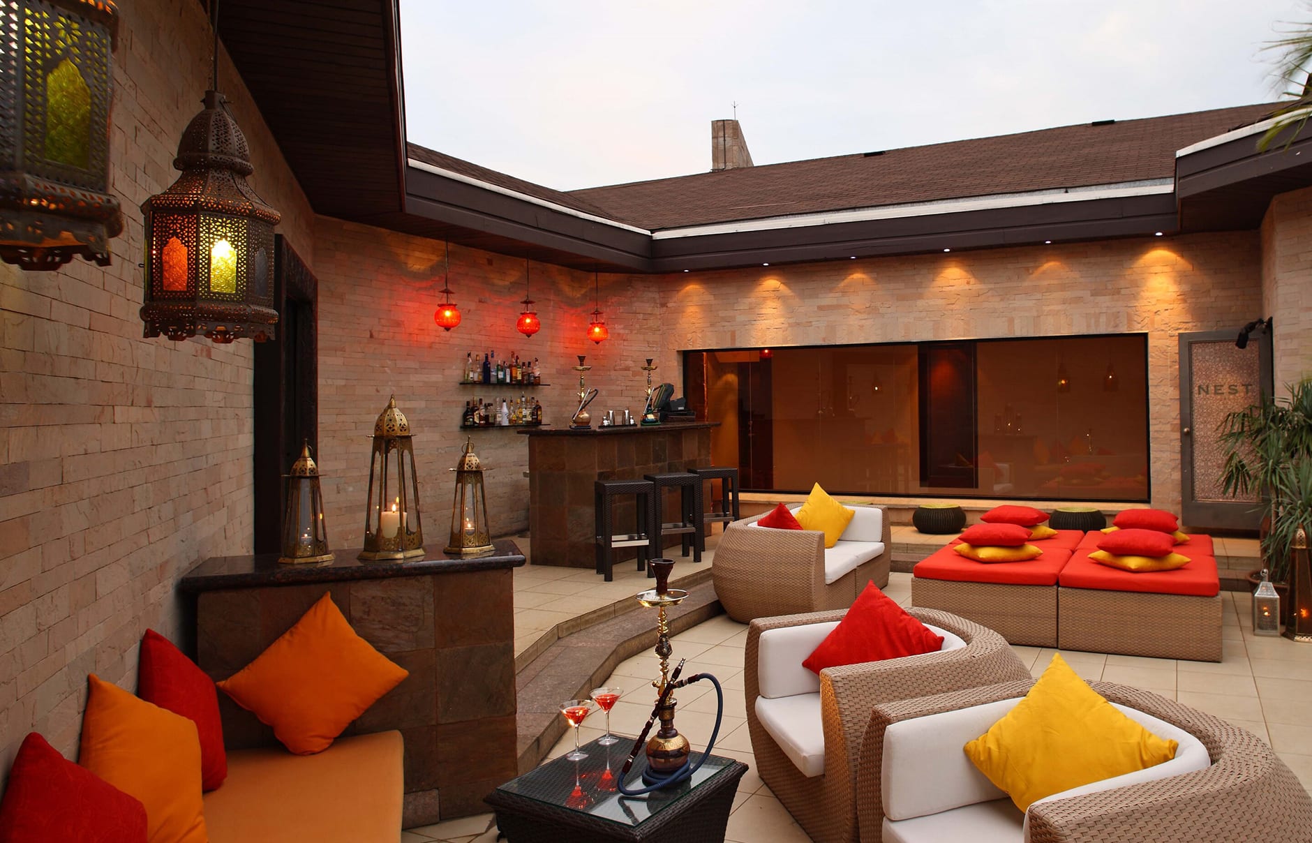 Tribe Hotel Nairobi, Kenya. Hotel Review by TravelPlusStyle. Photo © Tribe Hotel nbods-nest-rooftop-6104-hor-clsc