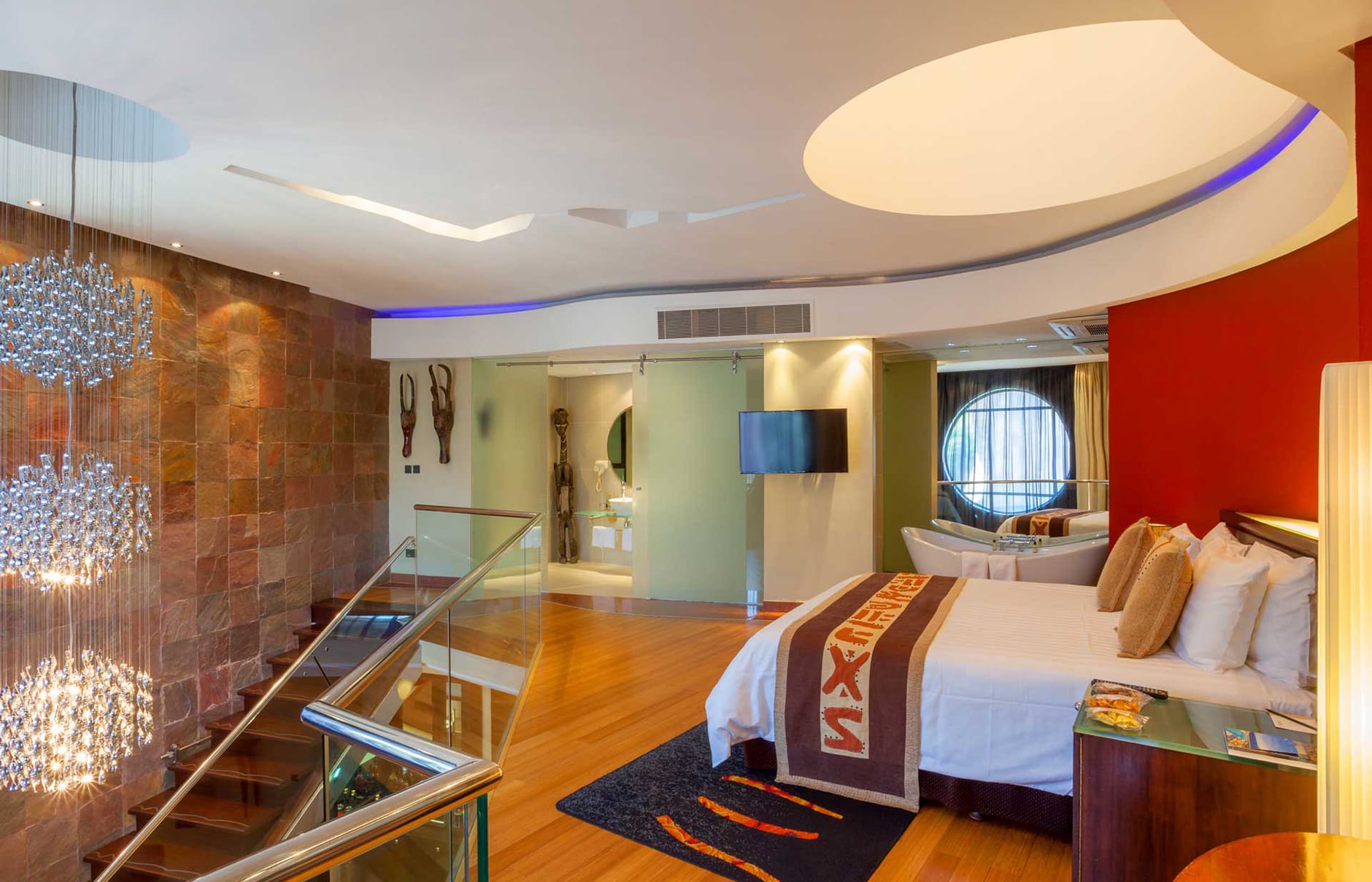 Tribe Hotel Nairobi, Kenya. Hotel Review by TravelPlusStyle. Photo © Tribe Hotel penthouse-suite-hotel-nairobi-01