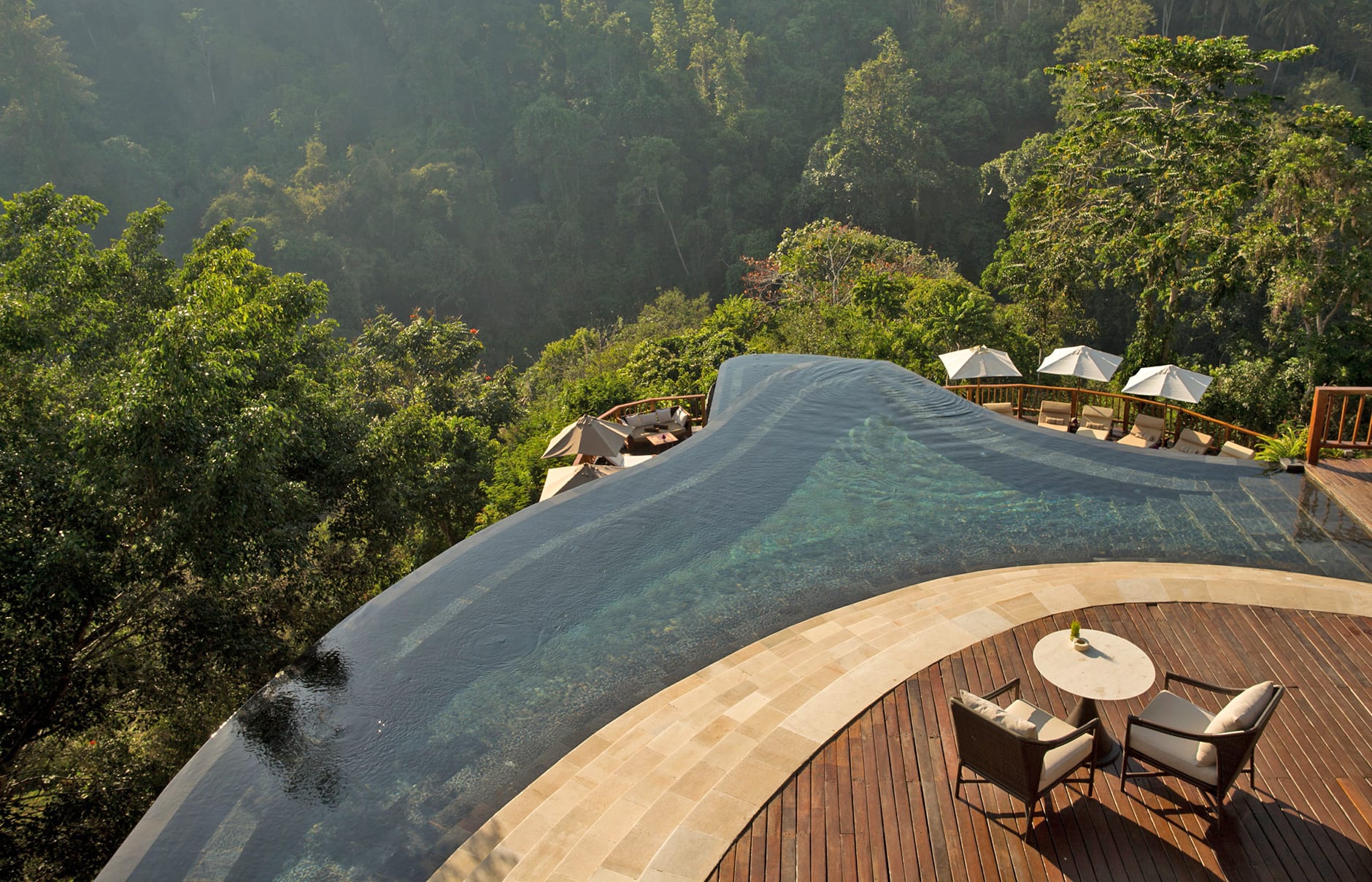 Hanging Gardens of Bali, Ubud, Bali, Indonesia. Hotel Review by TravelPlusStyle. Photo © Hanging Gardens of Bali