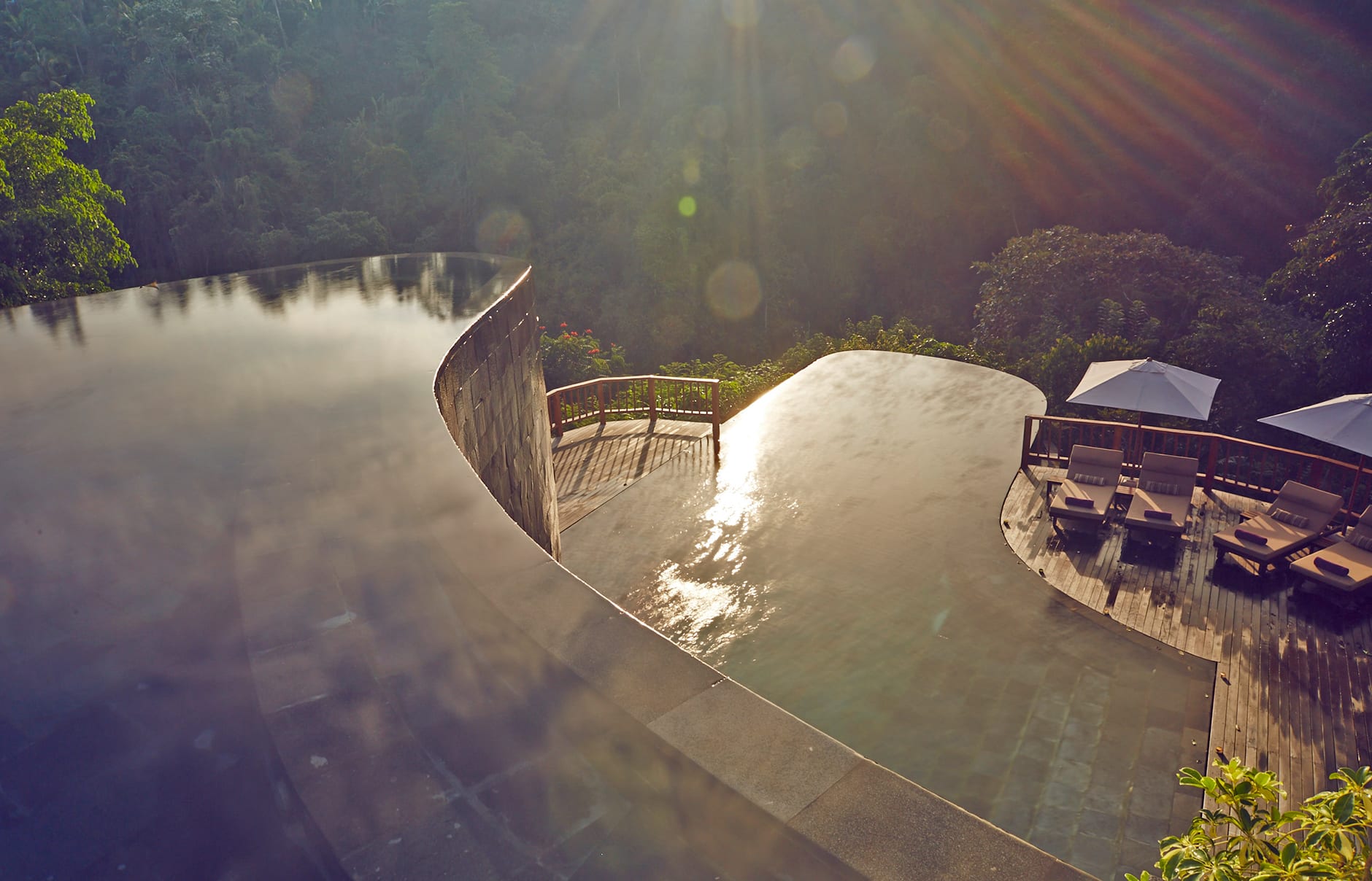 Hanging Gardens of Bali, Ubud, Bali, Indonesia. Hotel Review by TravelPlusStyle. Photo © Hanging Gardens of Bali