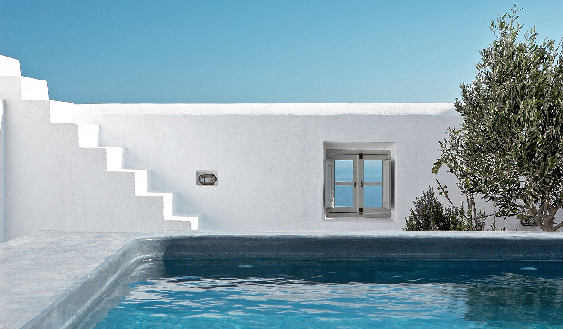 Villa Fabrica, Santorini, Greece. TravelPlusStyle.com