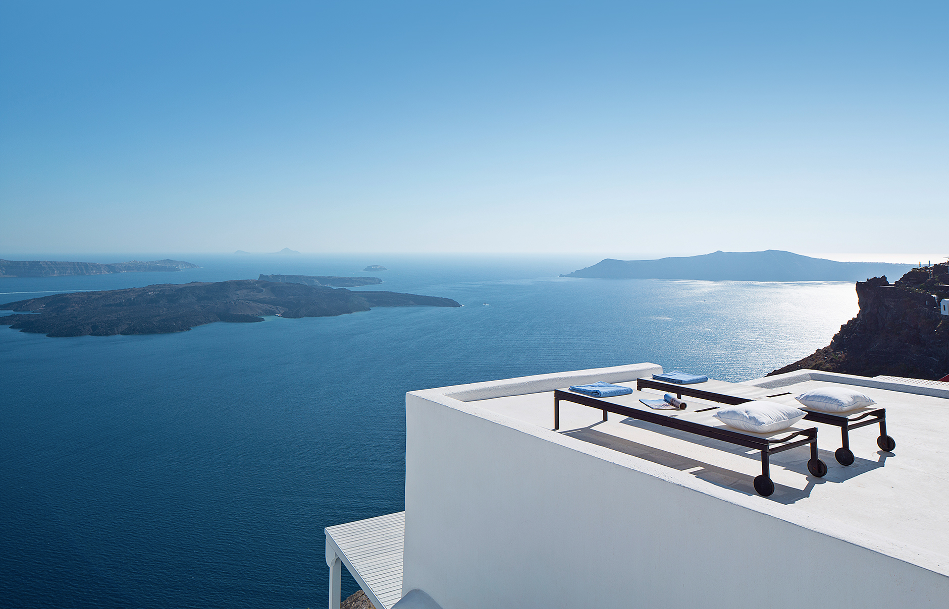 Gaia Villa, Santorini, Greece • TravelPlusStyle.com