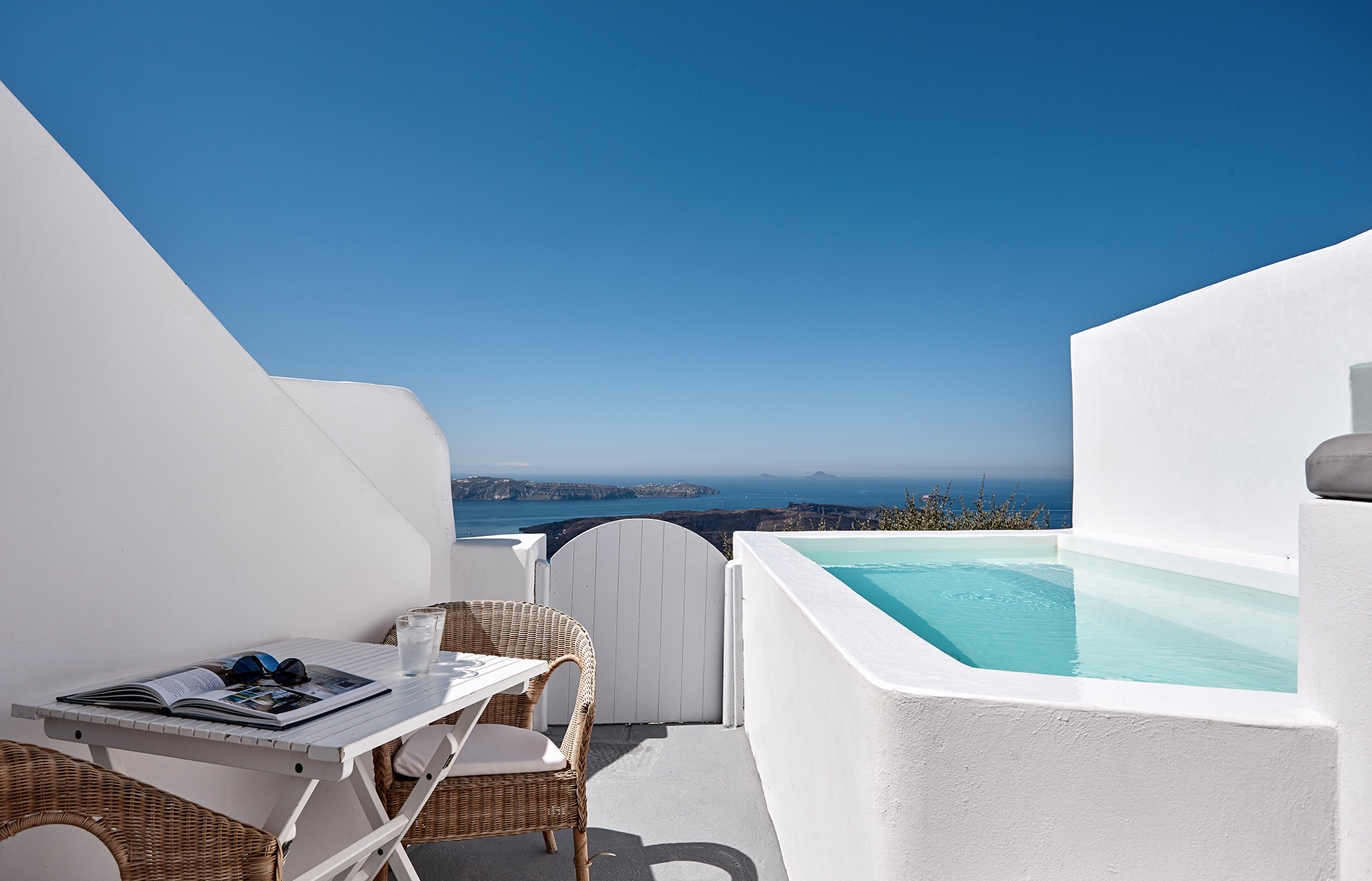 Gaia Villa, Santorini, Greece • TravelPlusStyle.com