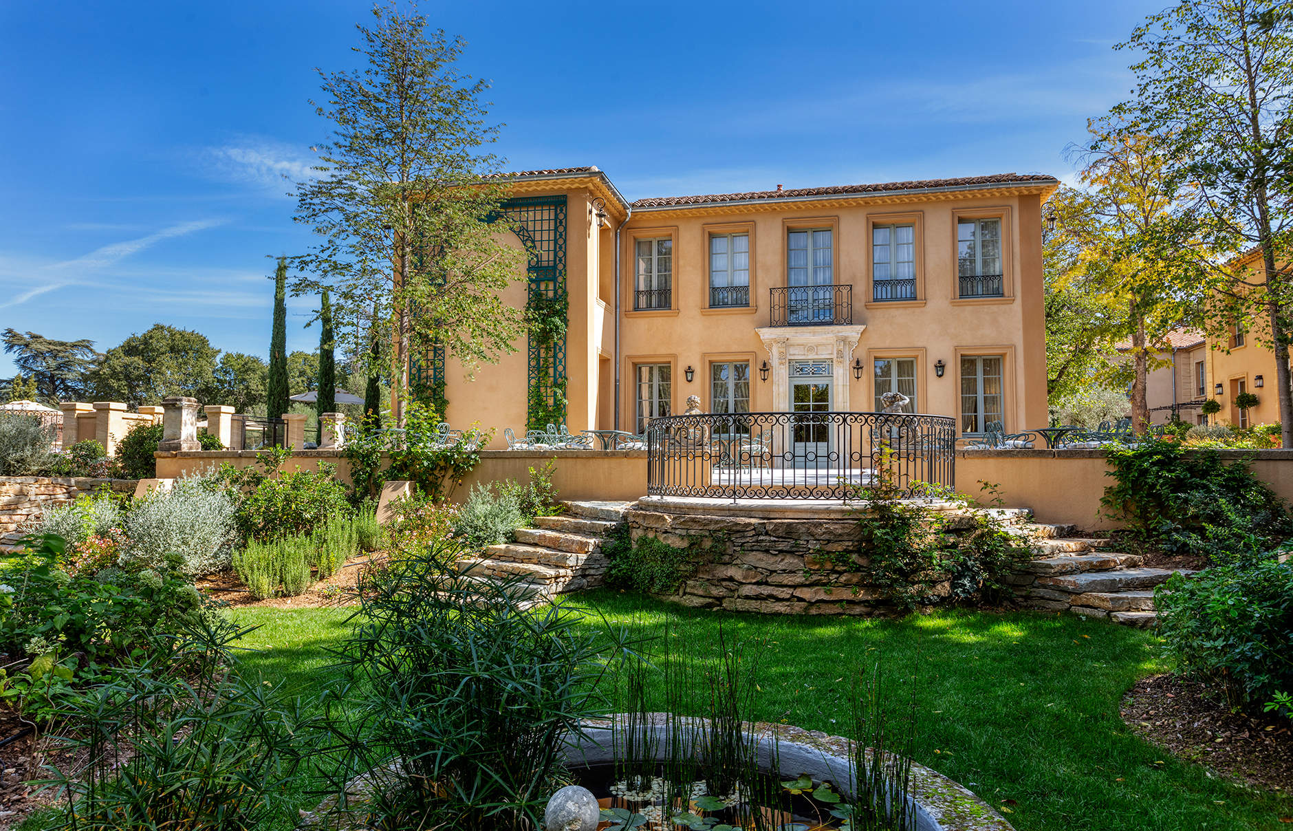 Villa Saint-Ange, Aix-en-Provence, France. Luxury Hotel Review by TravelPlusStyle. Photo © Villa Saint-Ange