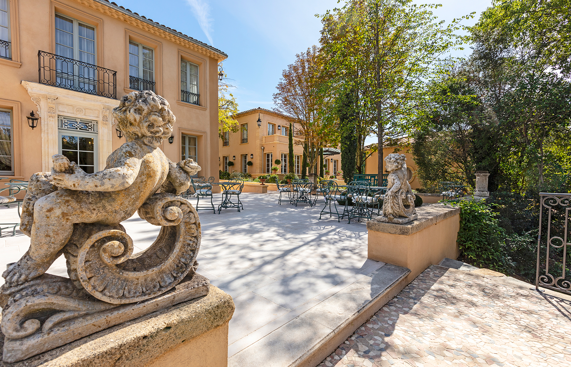 Villa Saint-Ange, Aix-en-Provence, France. Luxury Hotel Review by TravelPlusStyle. Photo © Villa Saint-Ange