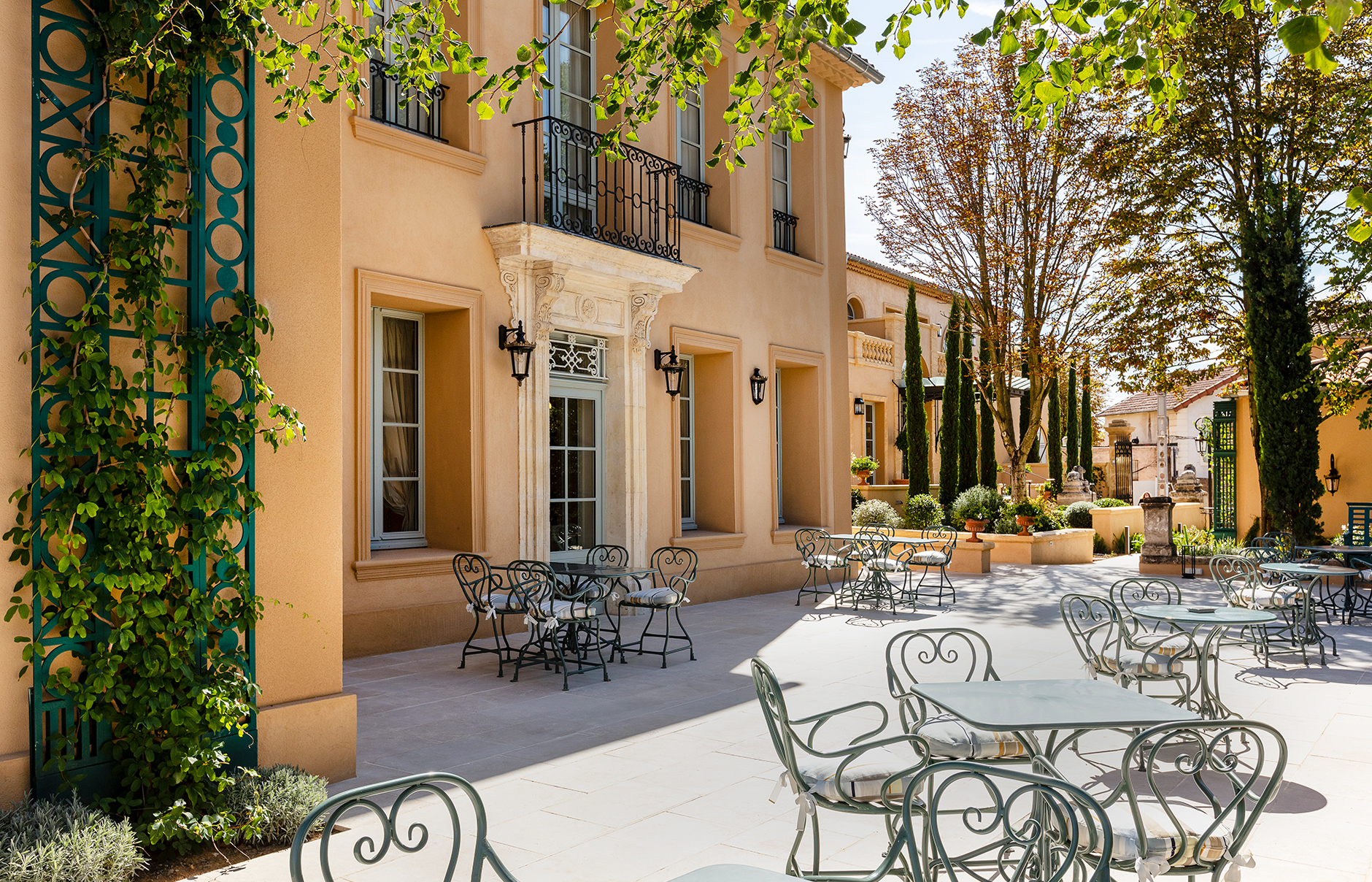 Villa Saint-Ange, Aix-en-Provence, France. Luxury Hotel Review by TravelPlusStyle. Photo © Villa Saint-Ange