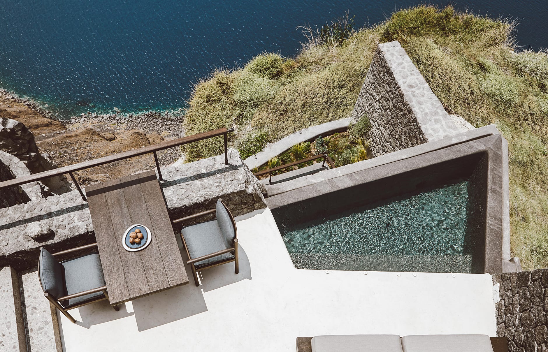 Vora Villas Santorini, Greece. Hotel Review by TravelPlusStyle. Photo © VORA