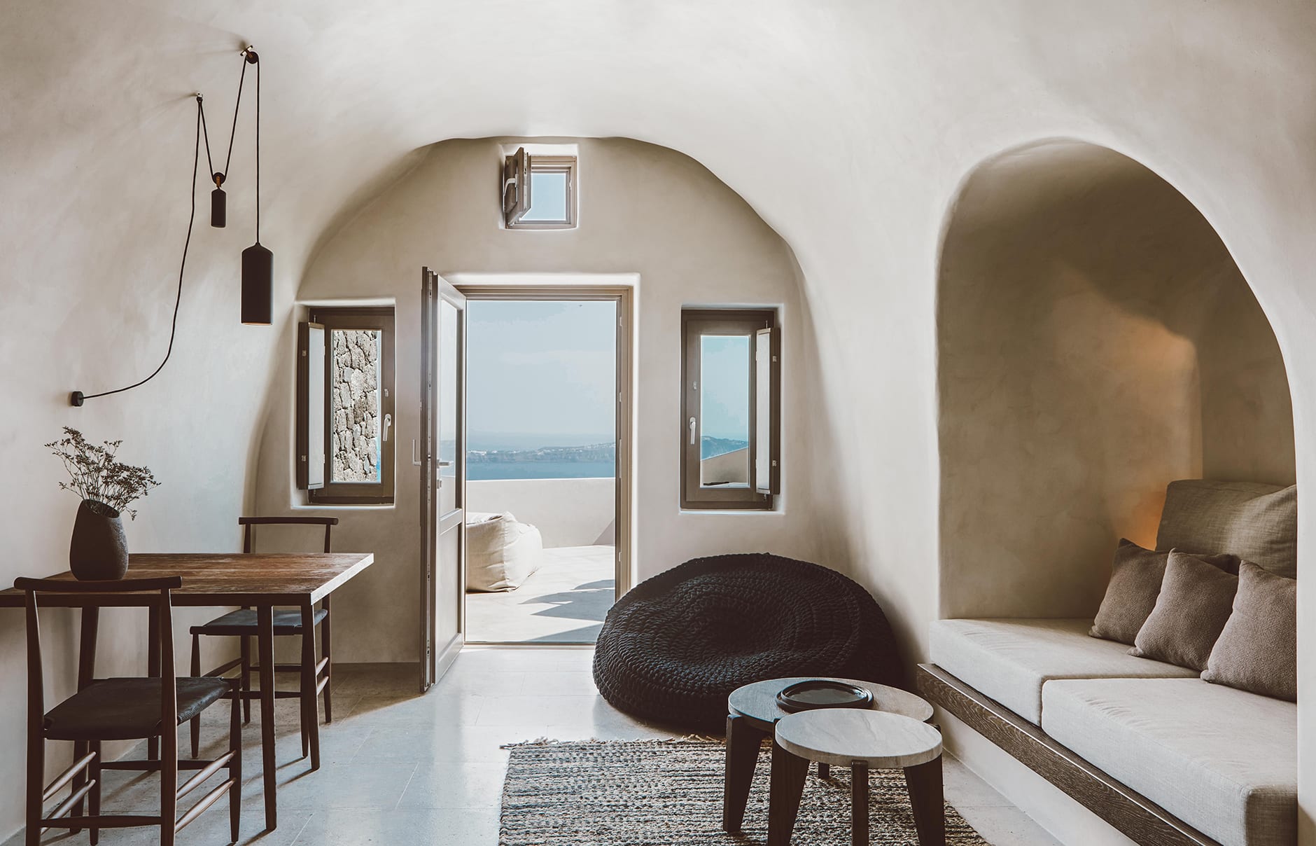 Vora Villas Santorini, Greece. Hotel Review by TravelPlusStyle. Photo © VORA