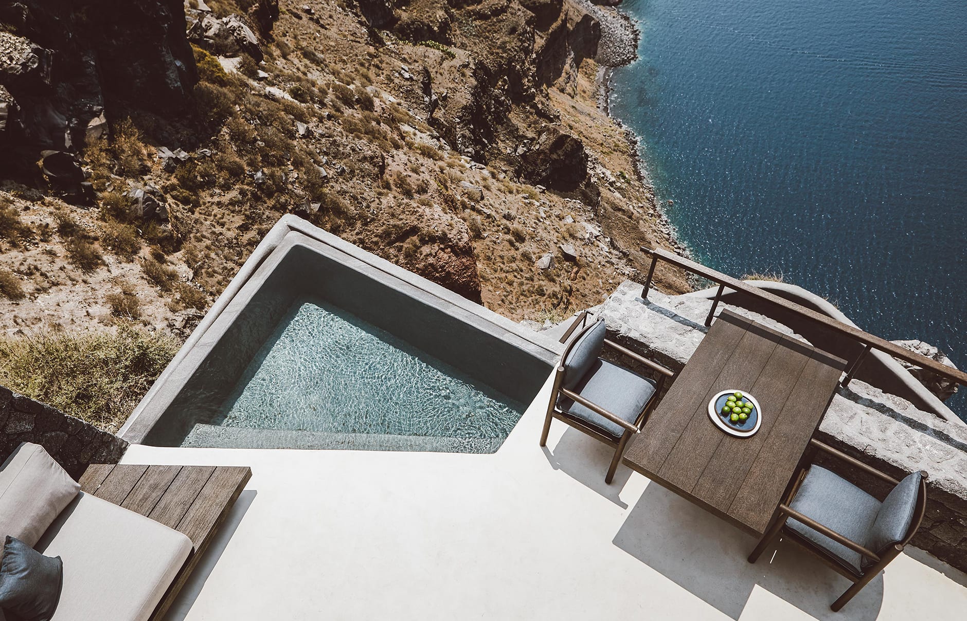 Vora Villas Santorini, Greece. Hotel Review by TravelPlusStyle. Photo © VORA