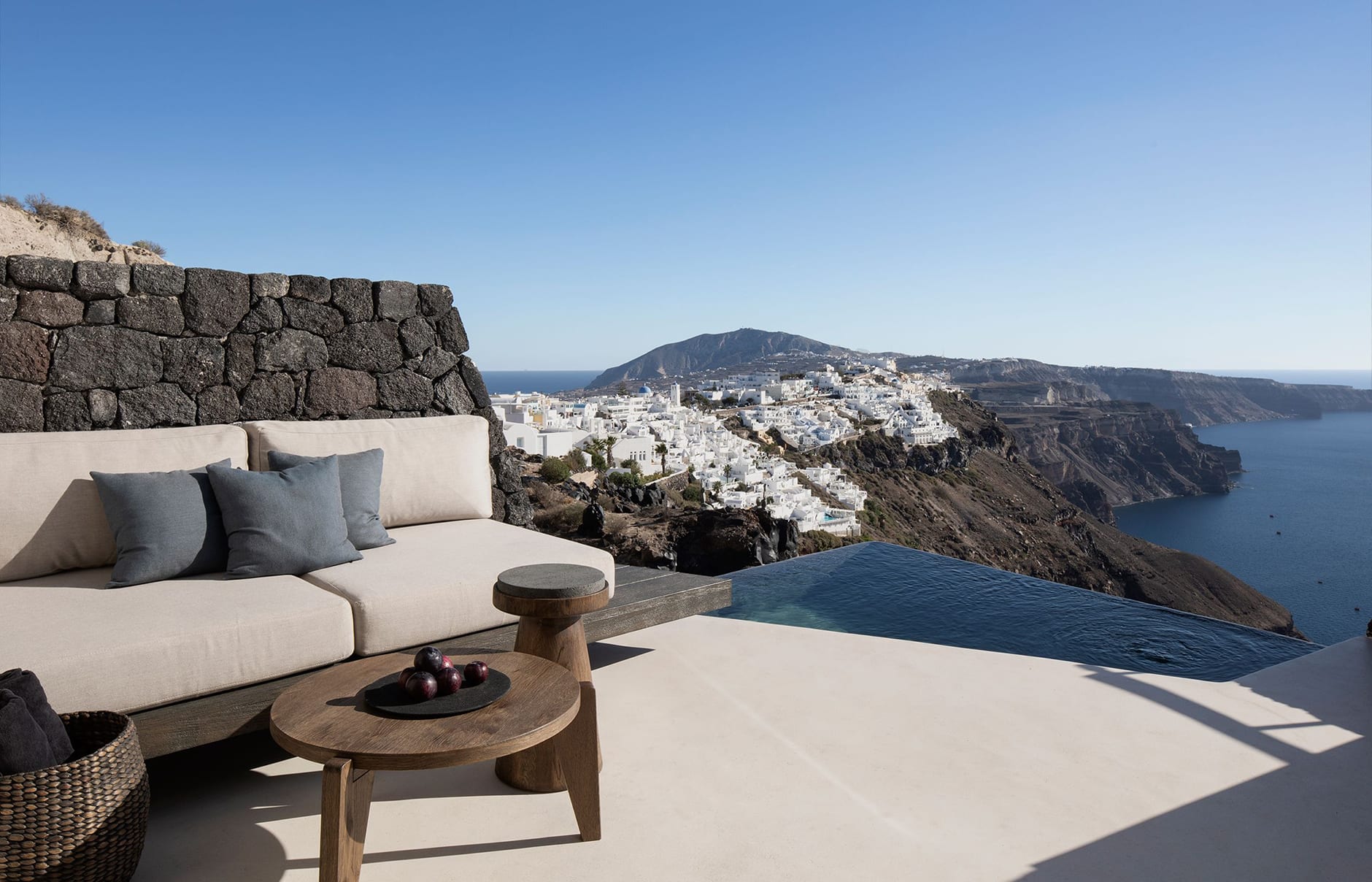 Vora Villas Santorini, Greece. Hotel Review by TravelPlusStyle. Photo © VORA