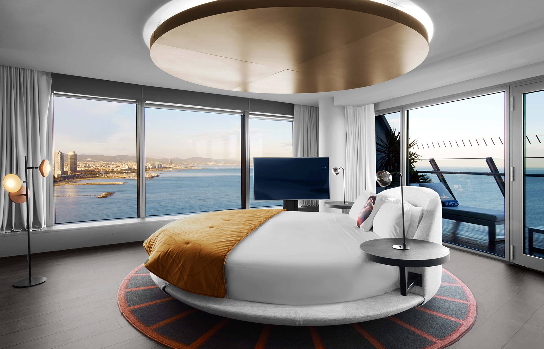 W Barcelona, Spain. Hotel Review by TravelPlusStyle. Photo © Marriott International