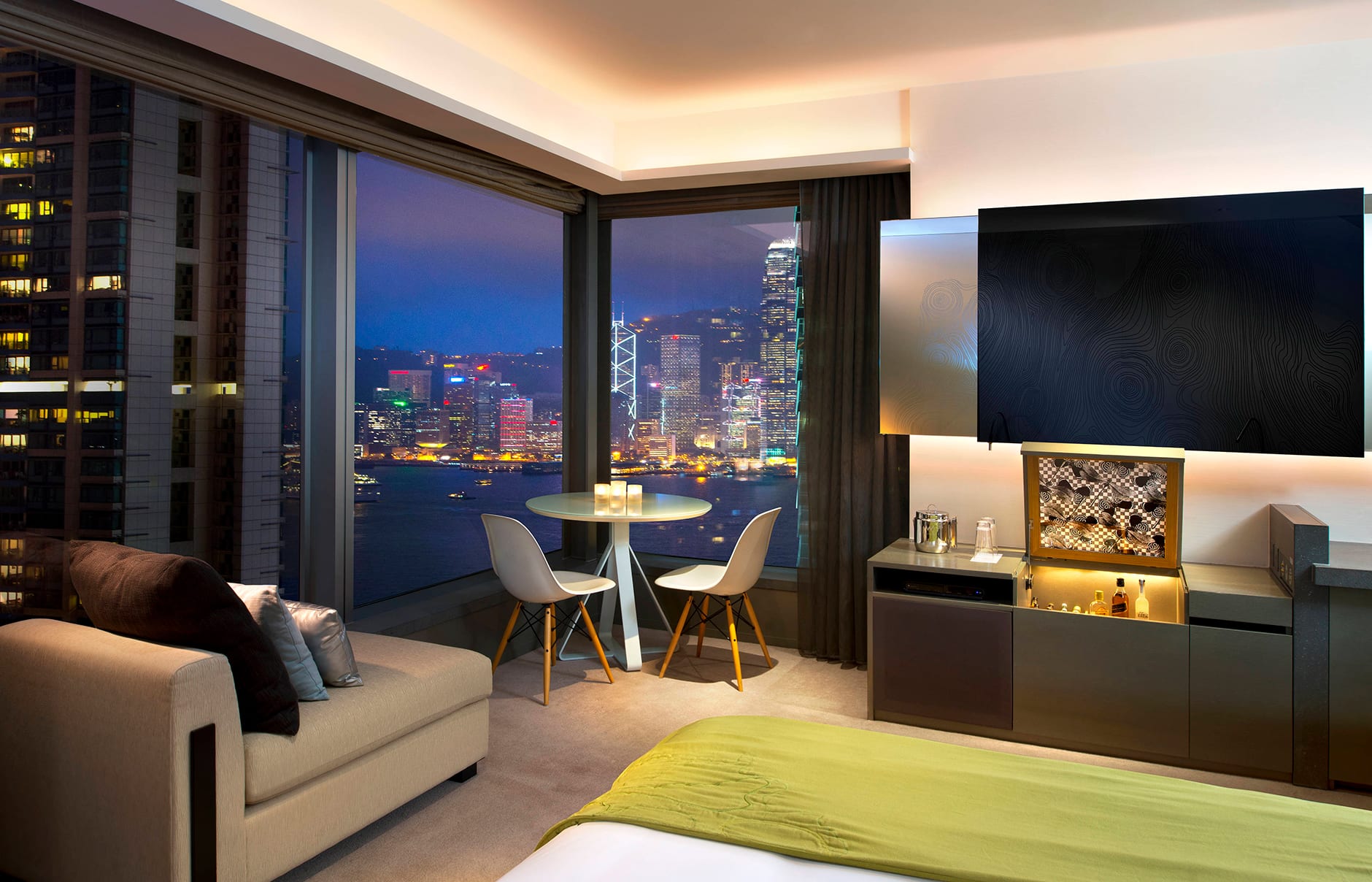 W Hong Kong - Hong Kong. Hotel Review by TravelPlusStyle. Photo © Marriott International